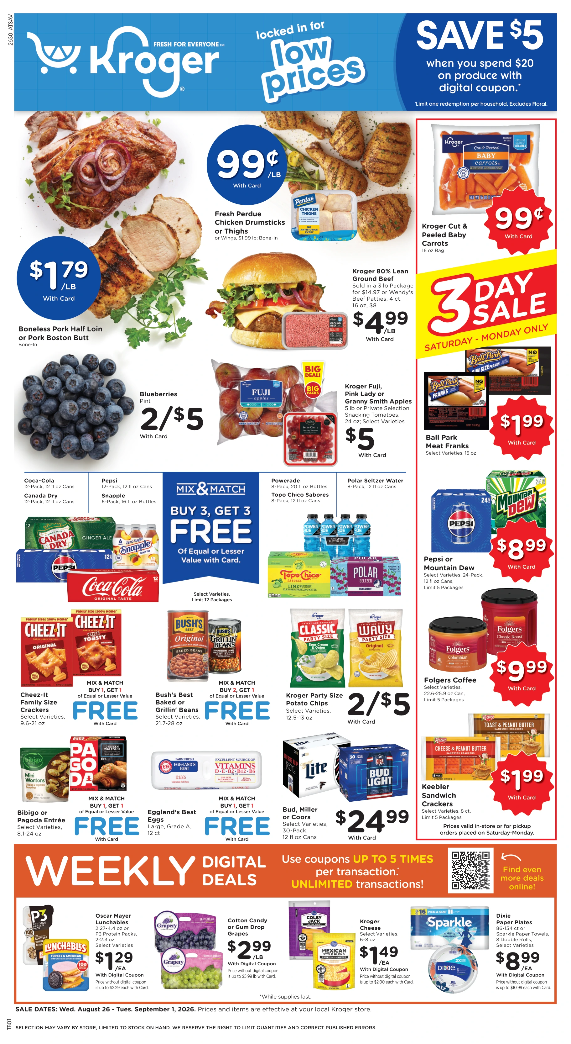 Kroger Atlanta Weekly Ad - Page 1