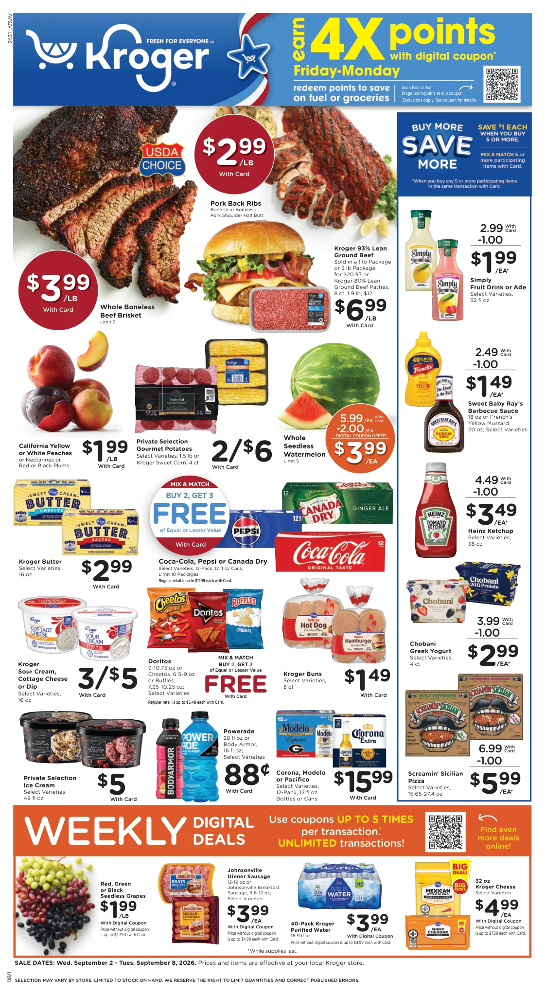 Kroger Atlanta Weekly Ad - Page 1