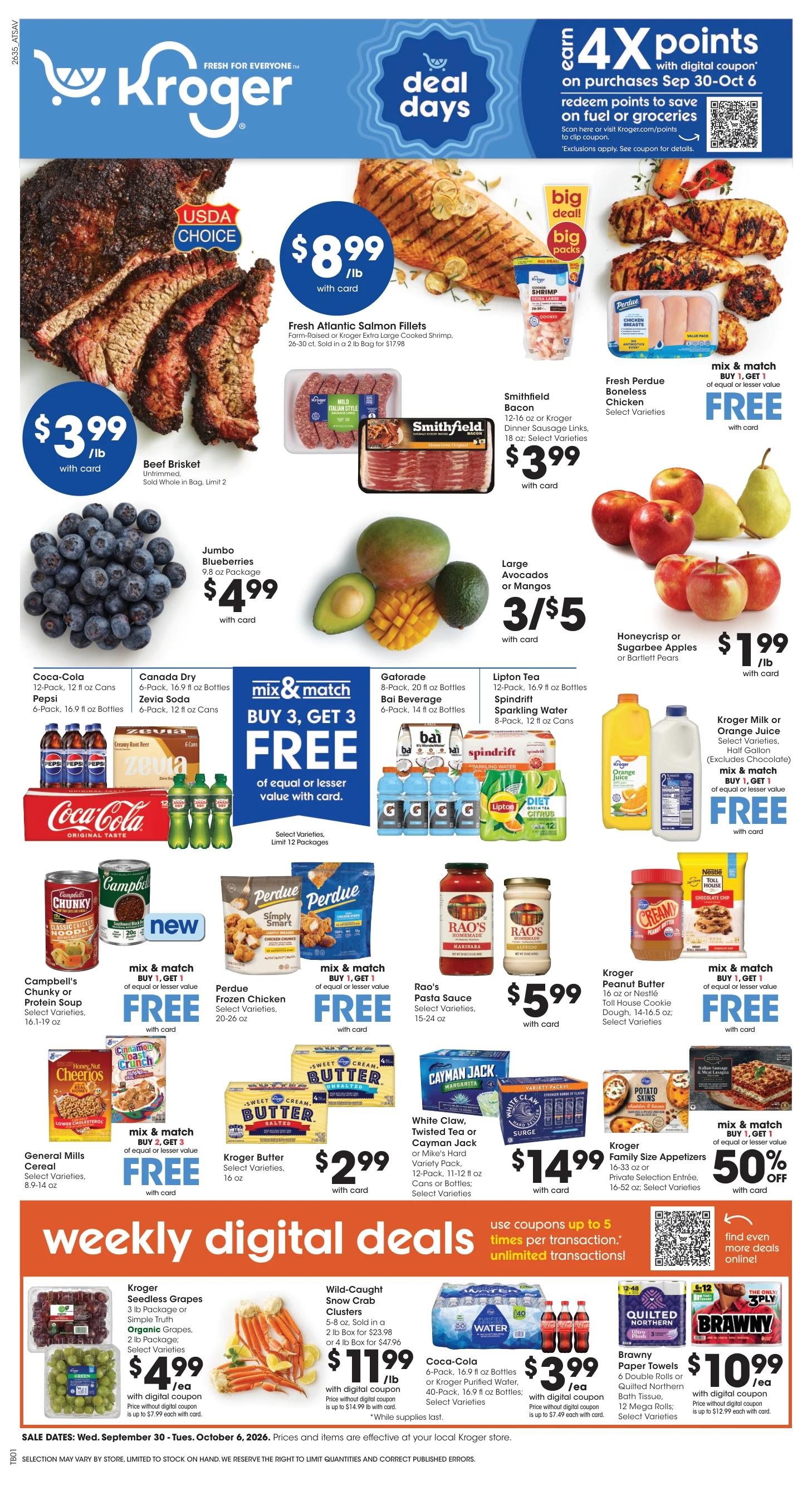 Kroger Atlanta Weekly Ad - Page 1