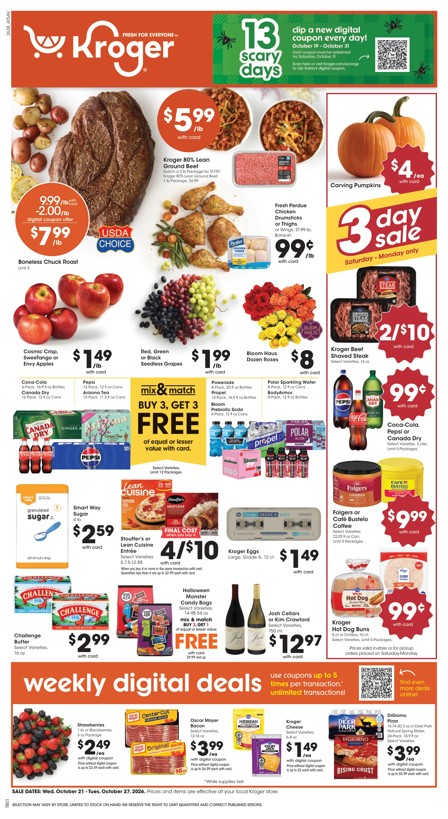 Kroger Atlanta Weekly Ad - Page 1