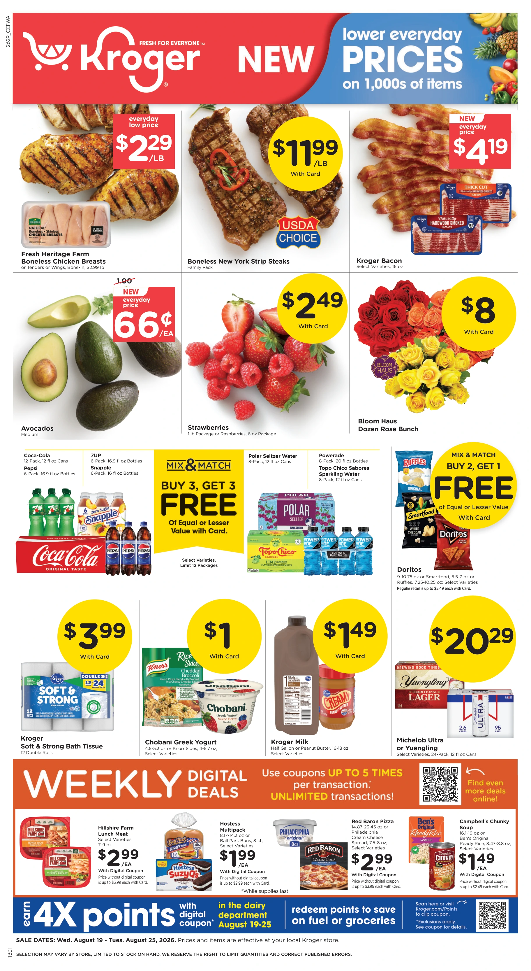 Kroger Central Weekly Ad - Page 1