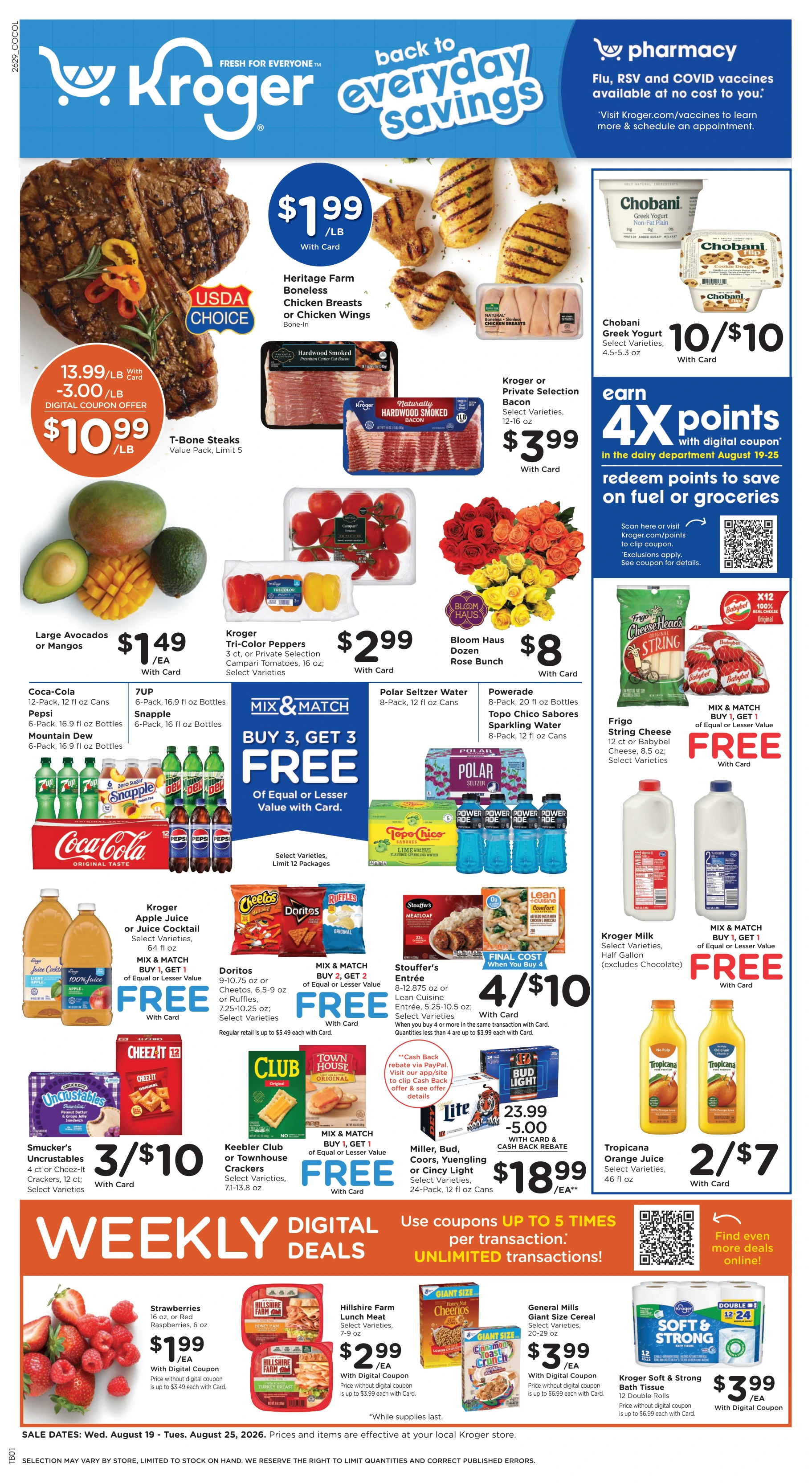 Kroger Columbus Weekly Ad - Page 1