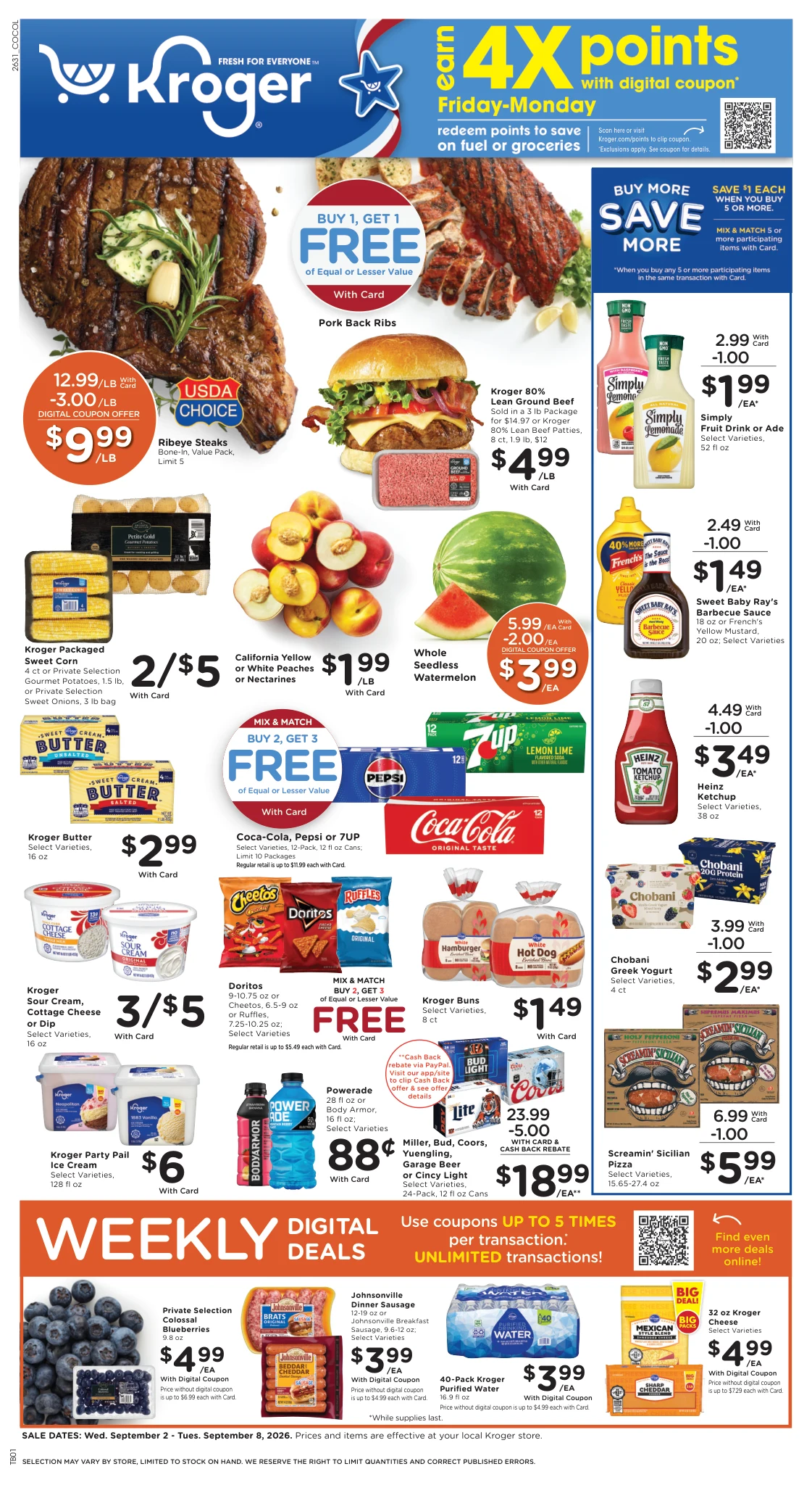 Kroger Columbus Weekly Ad - Page 1