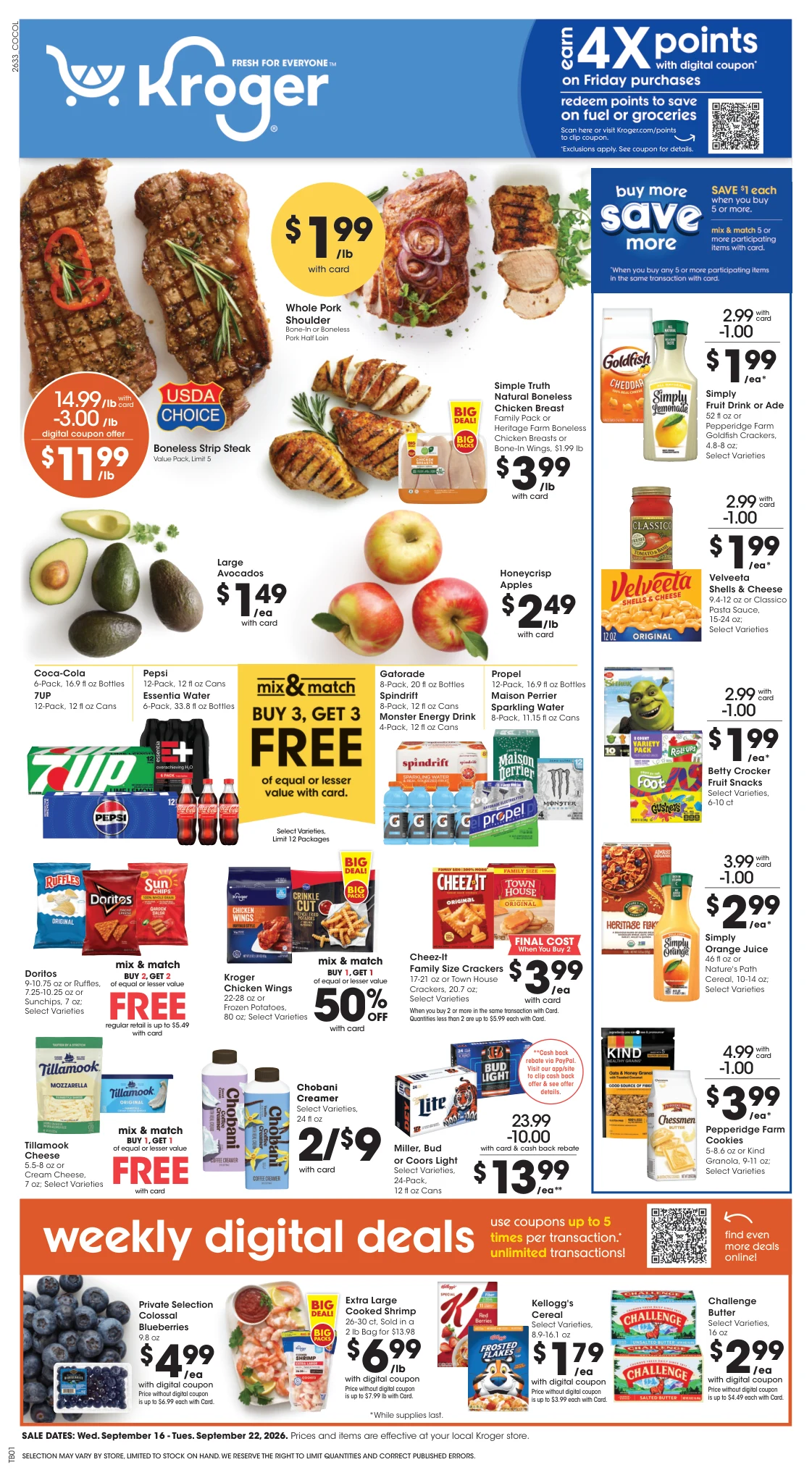 Kroger Columbus Weekly Ad - Page 1