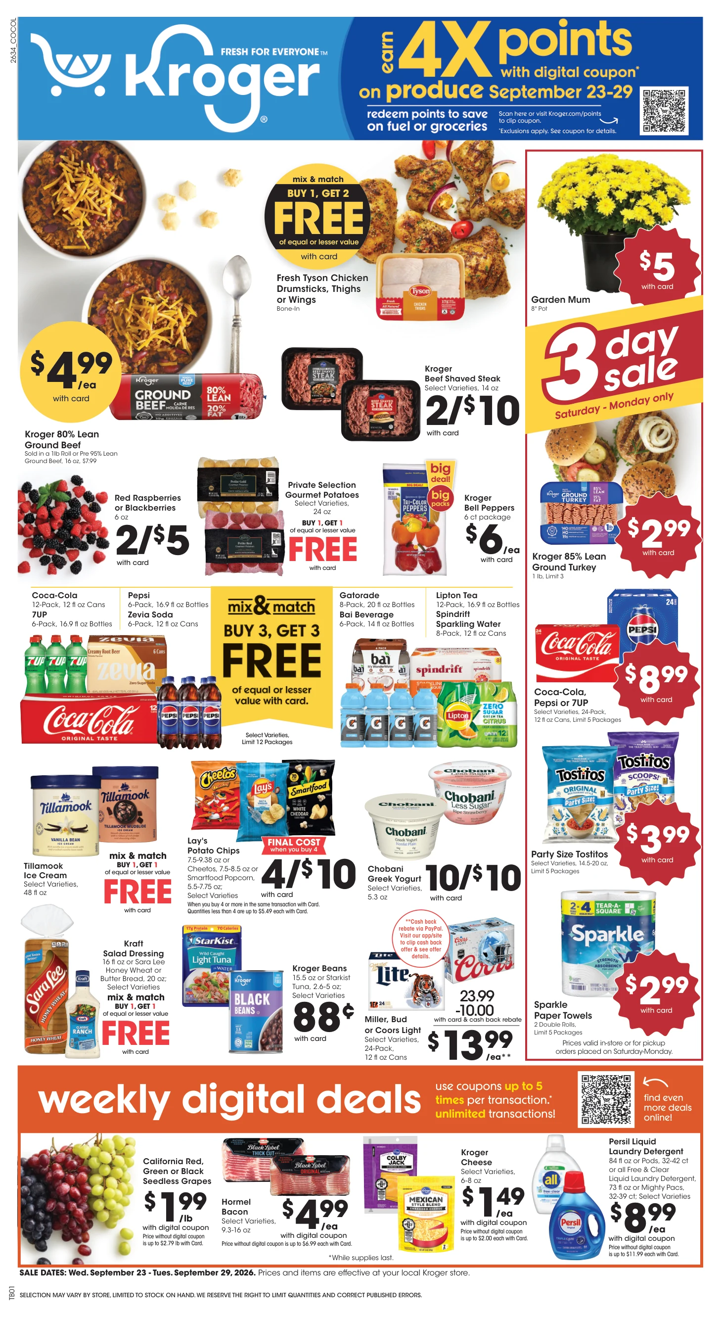 Kroger Columbus Weekly Ad - Page 1