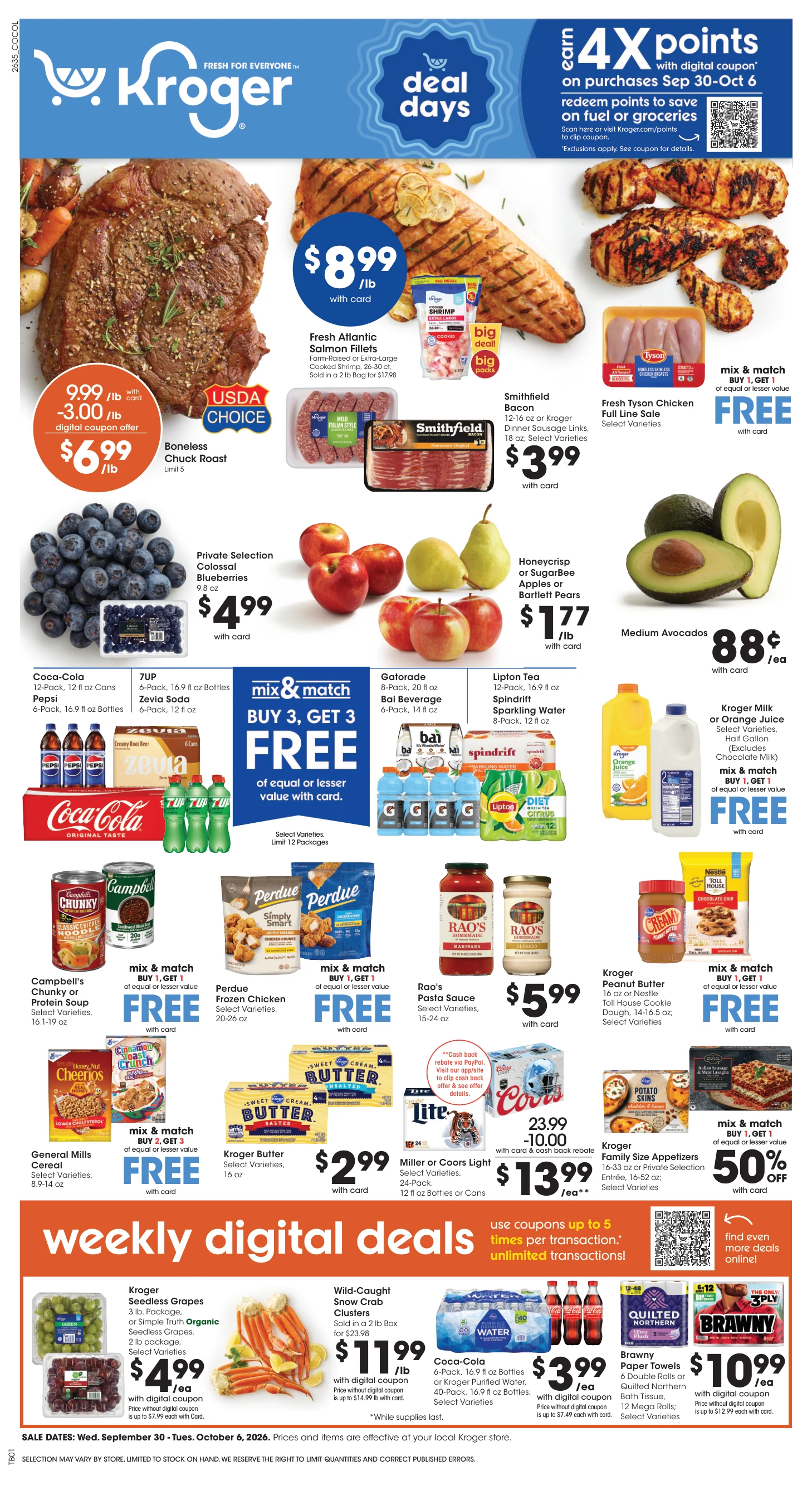 Kroger Columbus Weekly Ad - Page 1