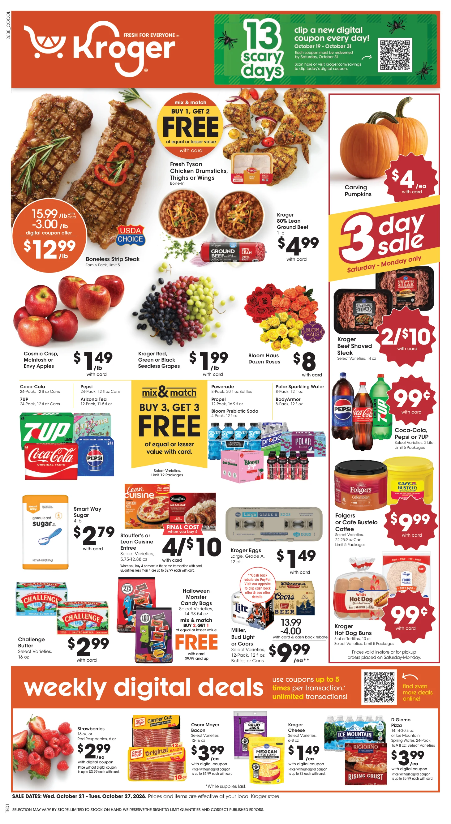 Kroger Columbus Weekly Ad - Page 1