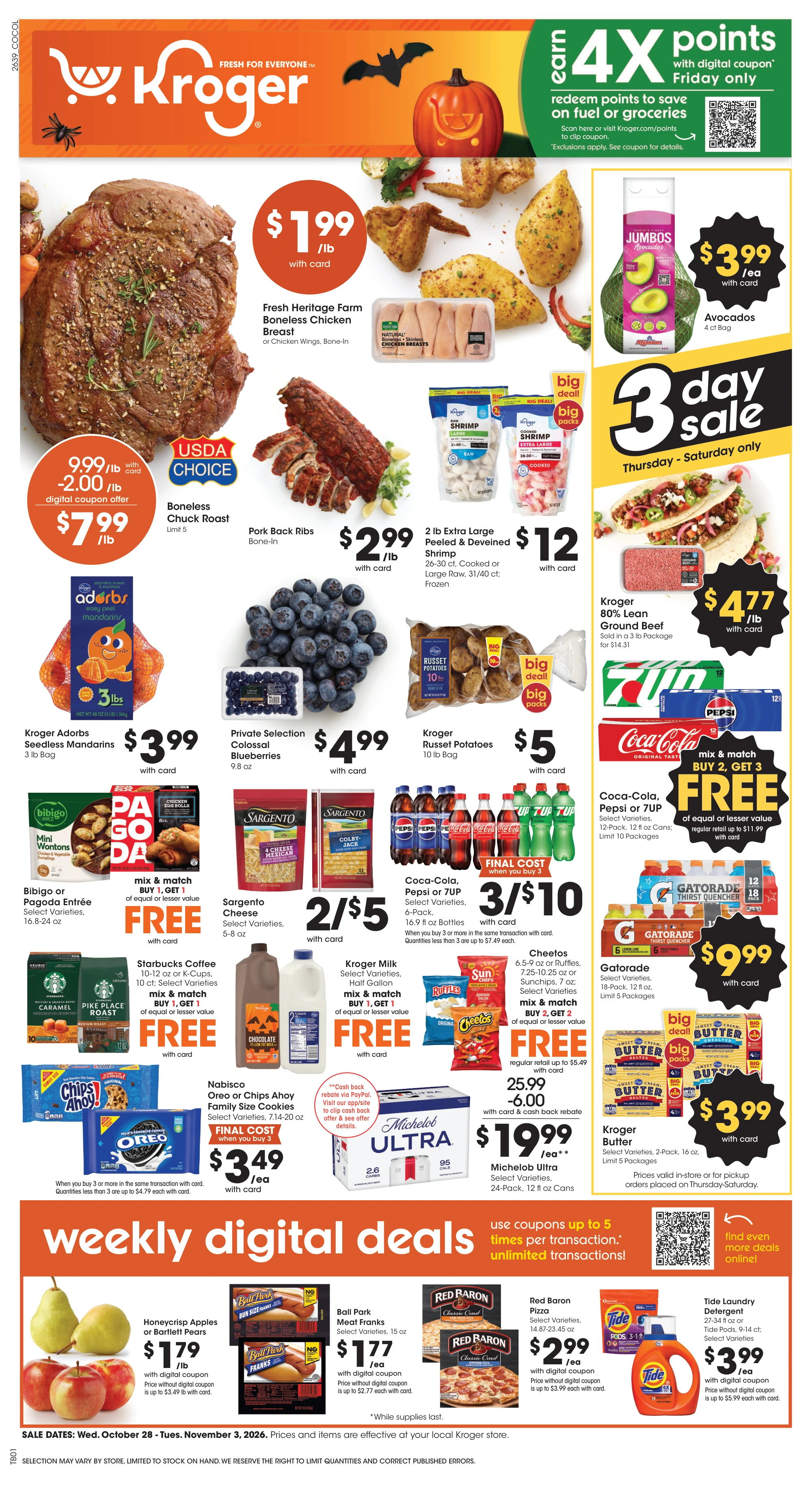 Kroger Columbus Weekly Ad - Page 1