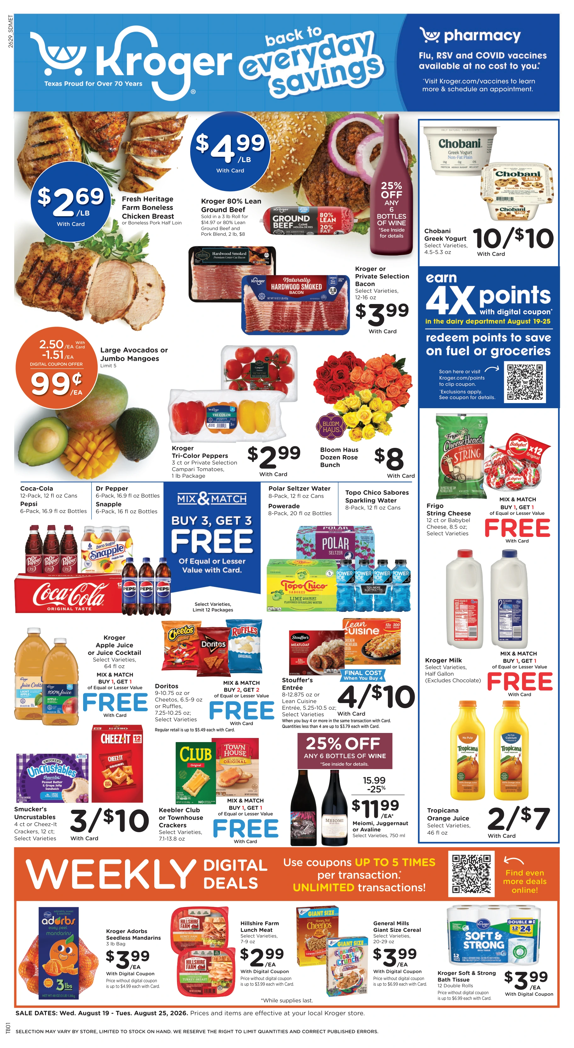 Kroger Dallas Weekly Ad - Page 1