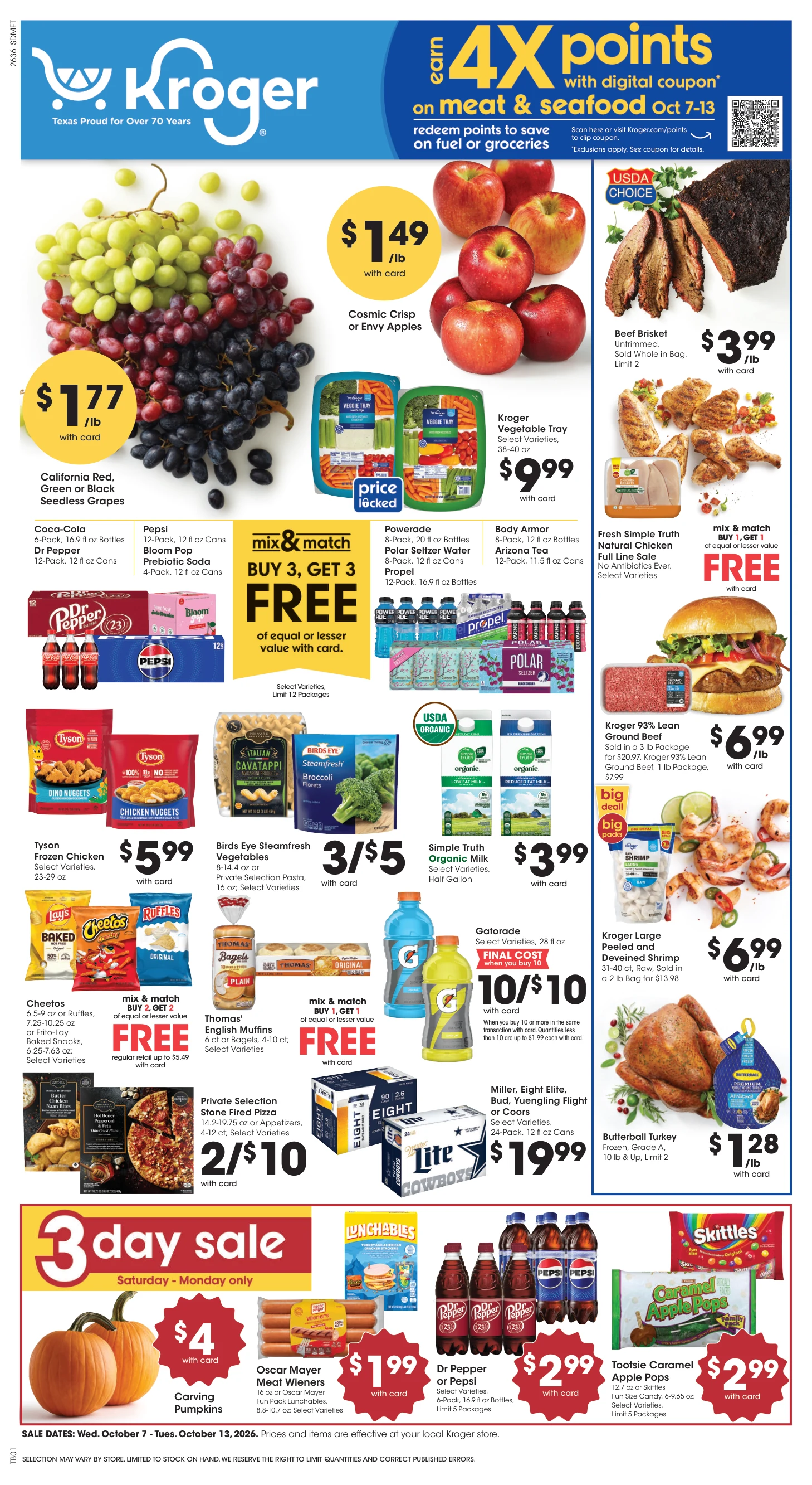 Kroger Dallas Weekly Ad - Page 1