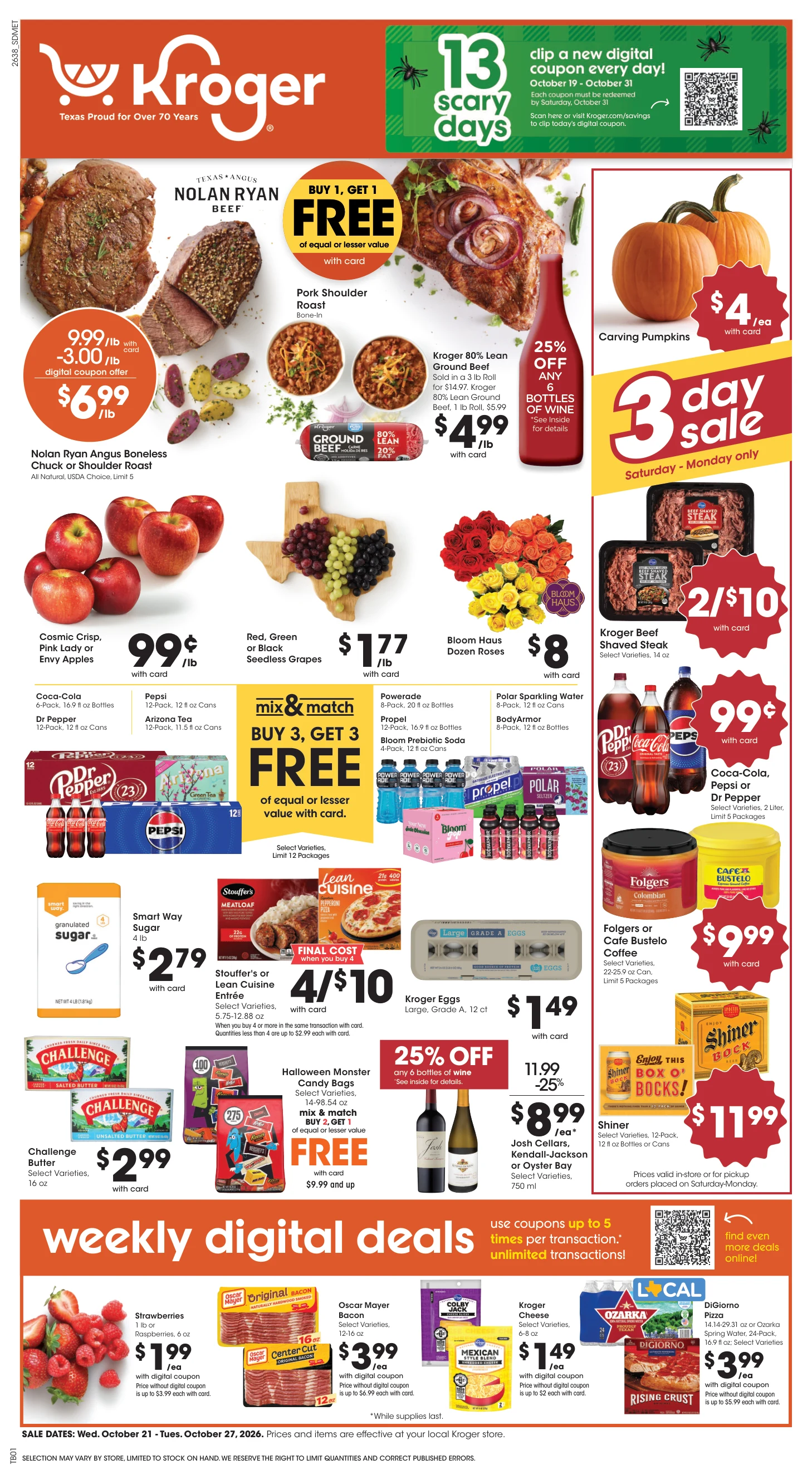 Kroger Dallas Weekly Ad - Page 1