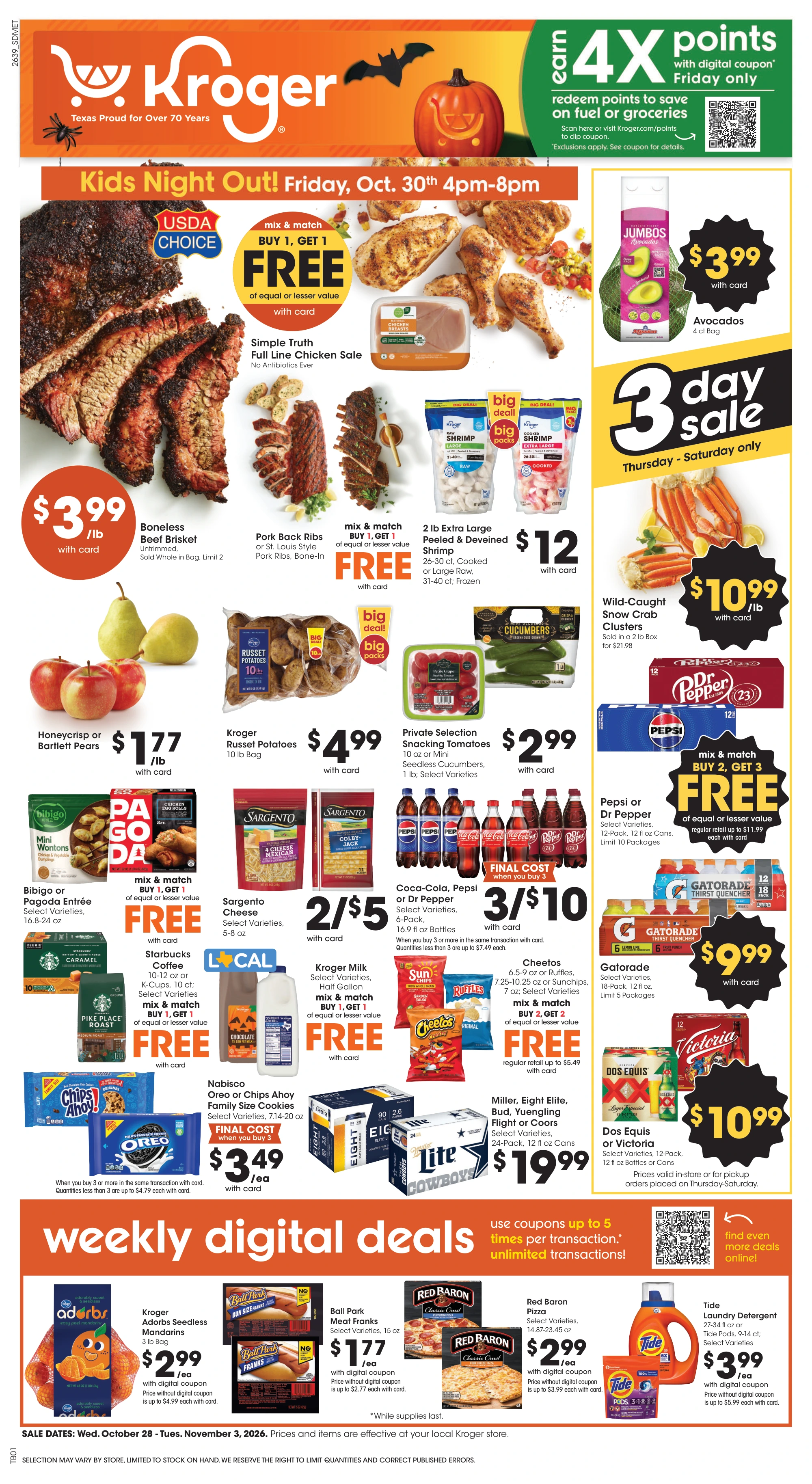 Kroger Dallas Weekly Ad - Page 1