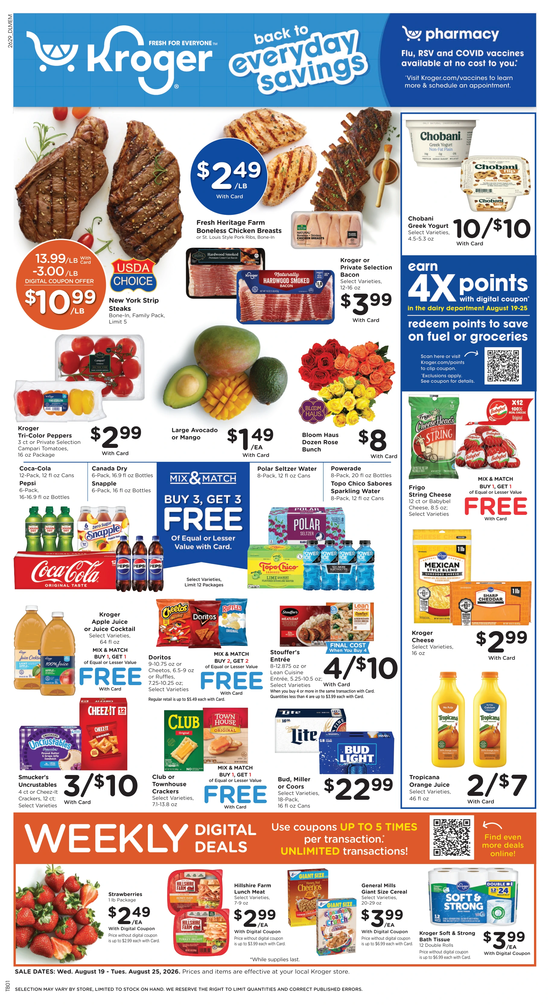 Kroger Delta Weekly Ad - Page 1