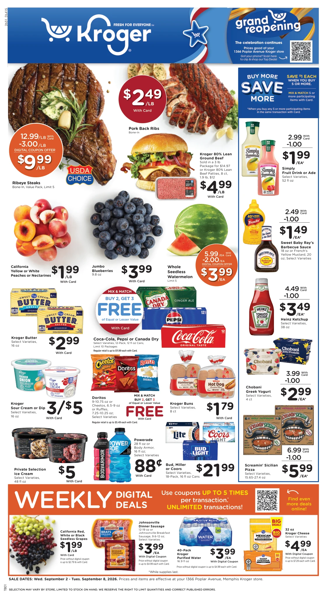 Kroger Delta Weekly Ad - Page 1