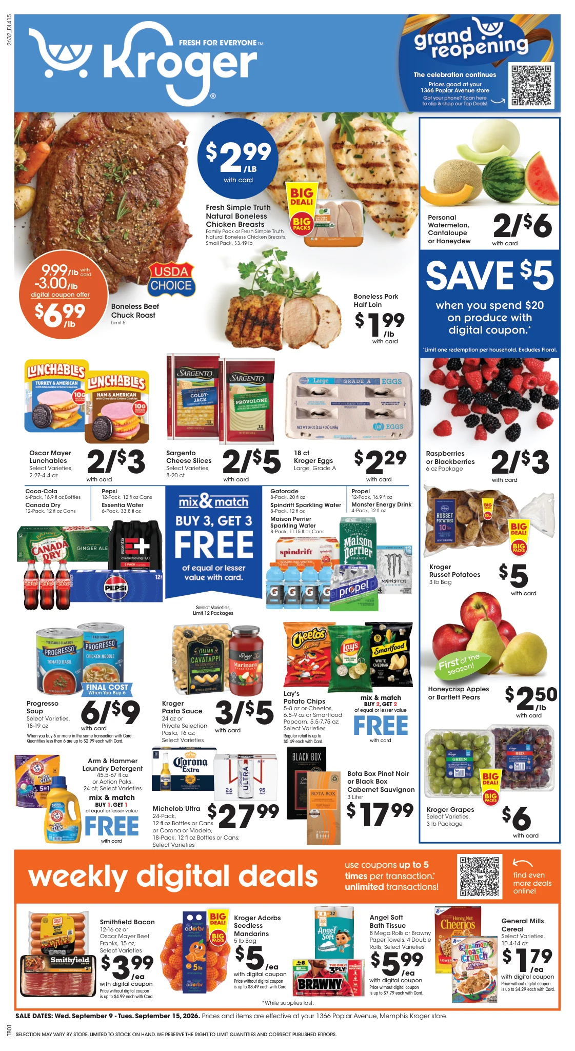 Kroger Delta Weekly Ad - Page 1