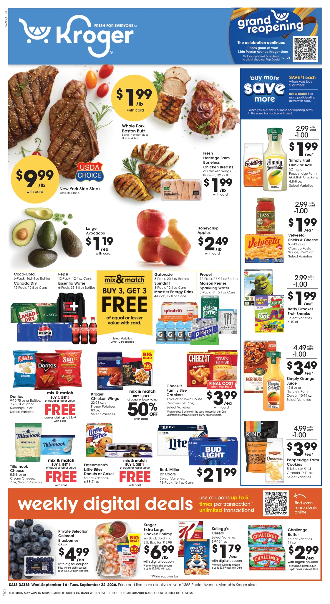 Kroger Delta Weekly Ad - Page 1