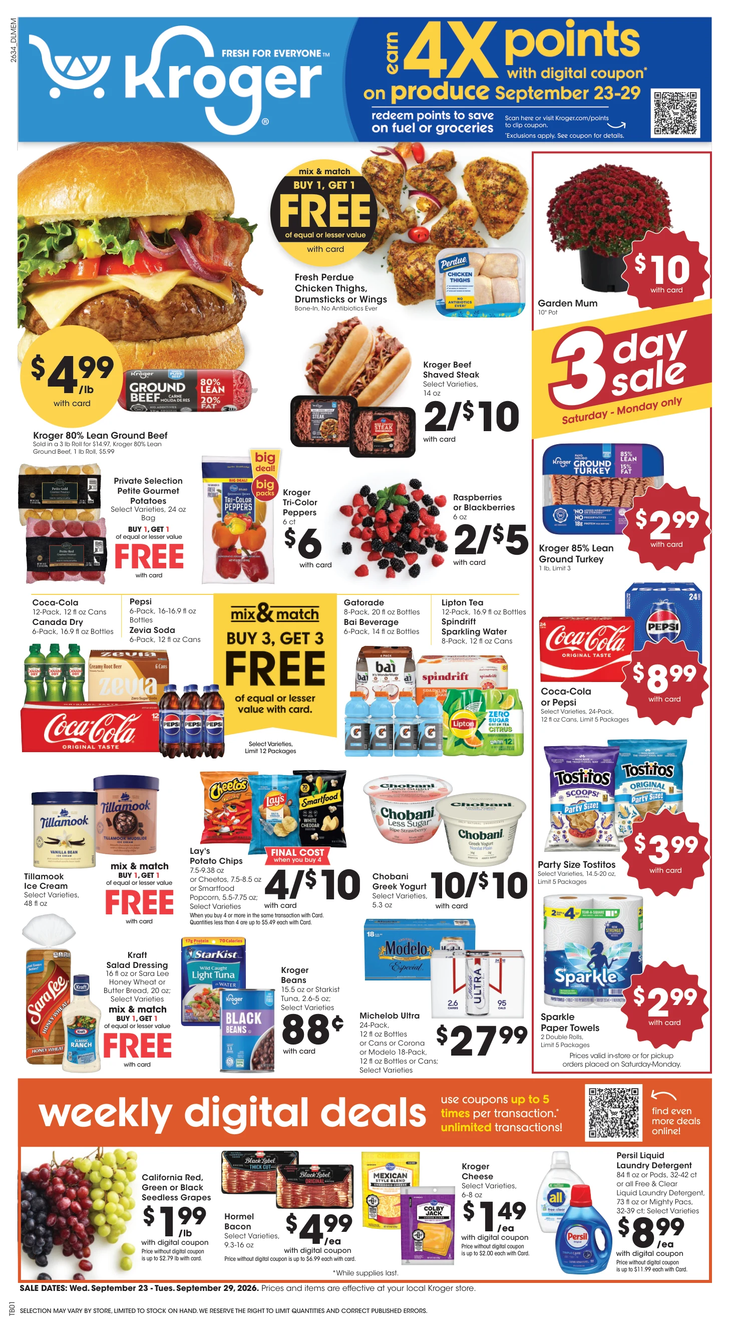 Kroger Delta Weekly Ad - Page 1