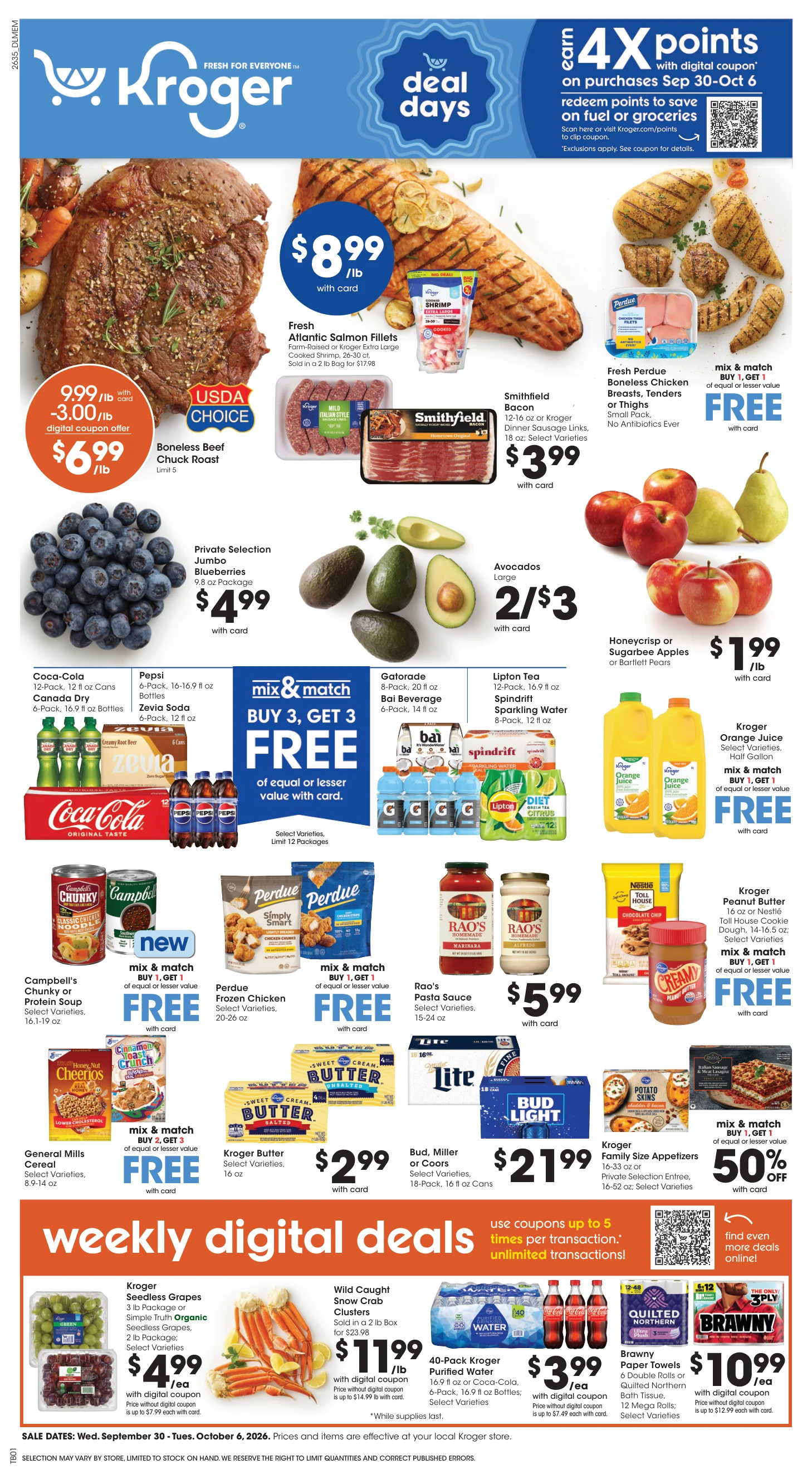 Kroger Delta Weekly Ad - Page 1