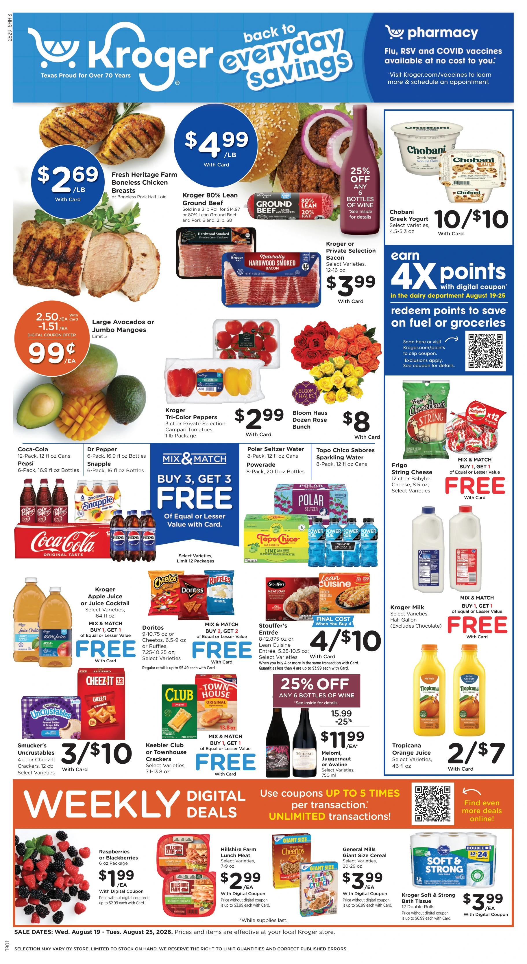 Kroger Houston Weekly Ad - Page 1
