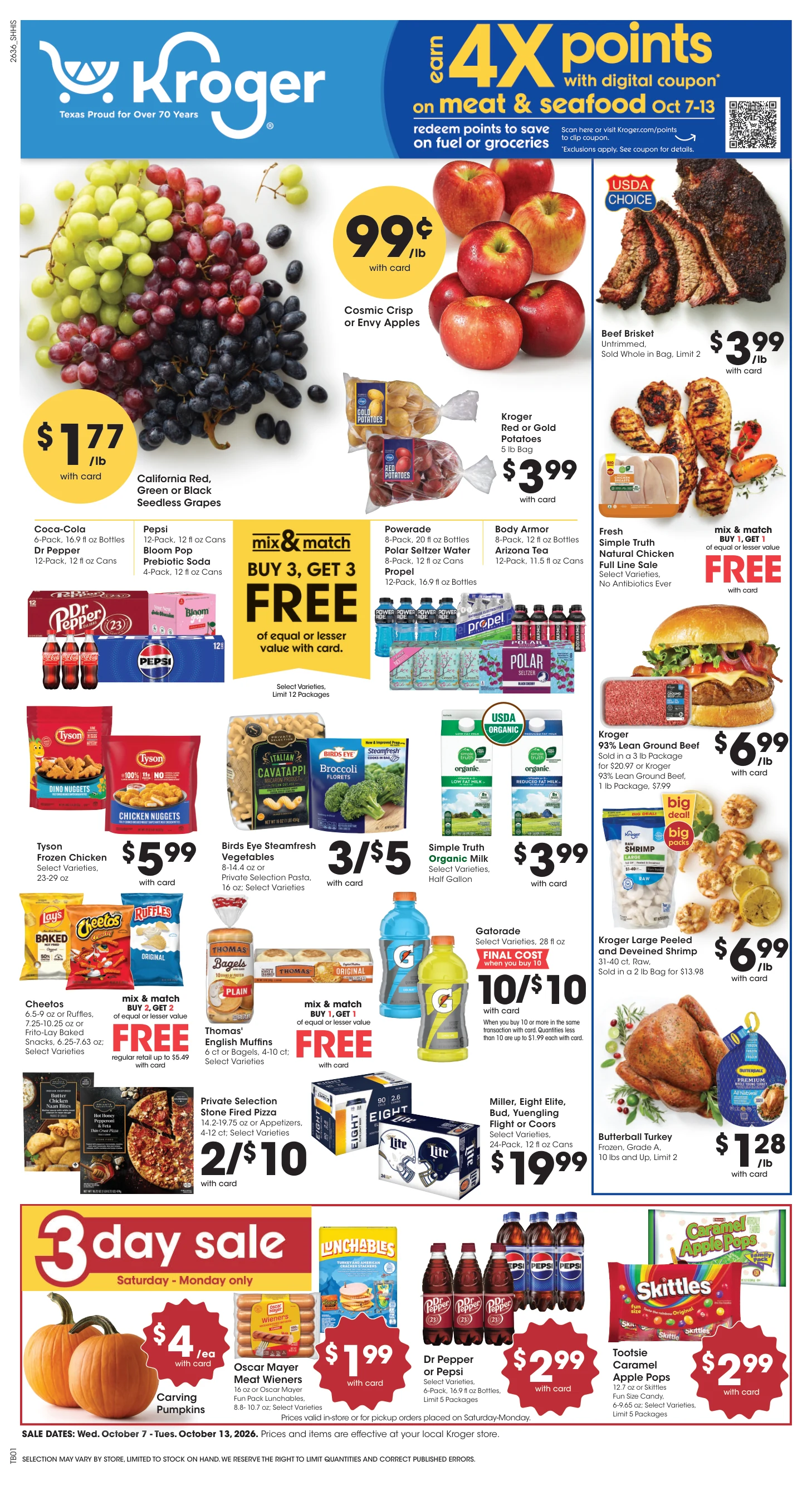 Kroger Houston Weekly Ad - Page 1