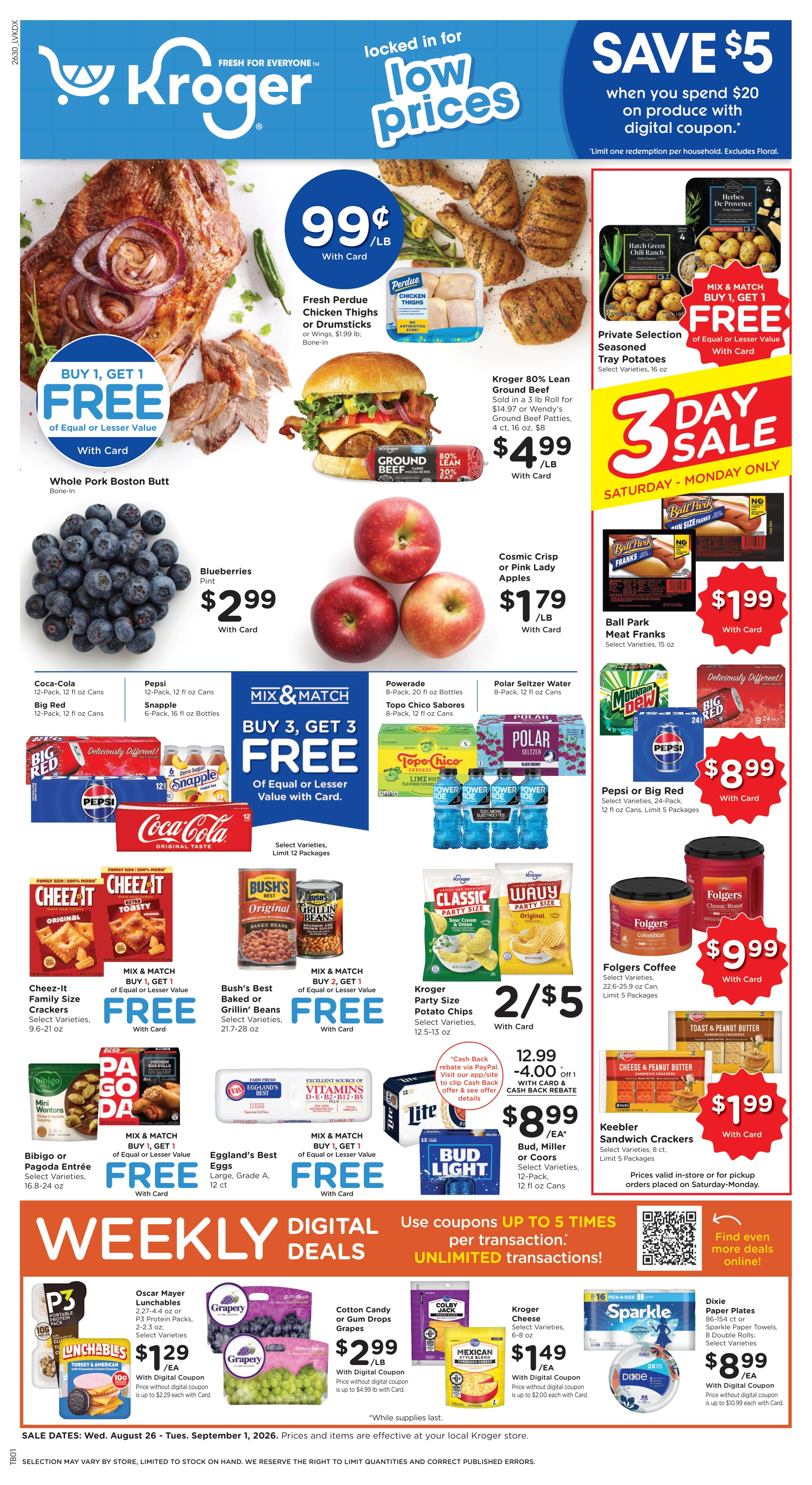 Kroger Louisville Weekly Ad - Page 1