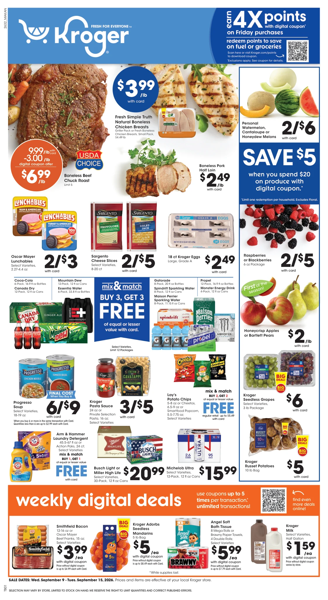 Kroger Mid-Atlantic Weekly Ad - Page 1