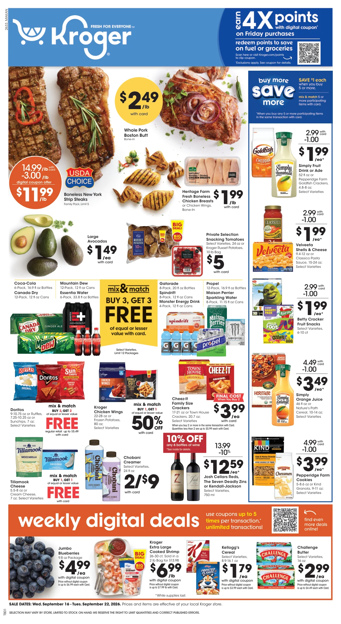 Kroger Mid-Atlantic Weekly Ad - Page 1