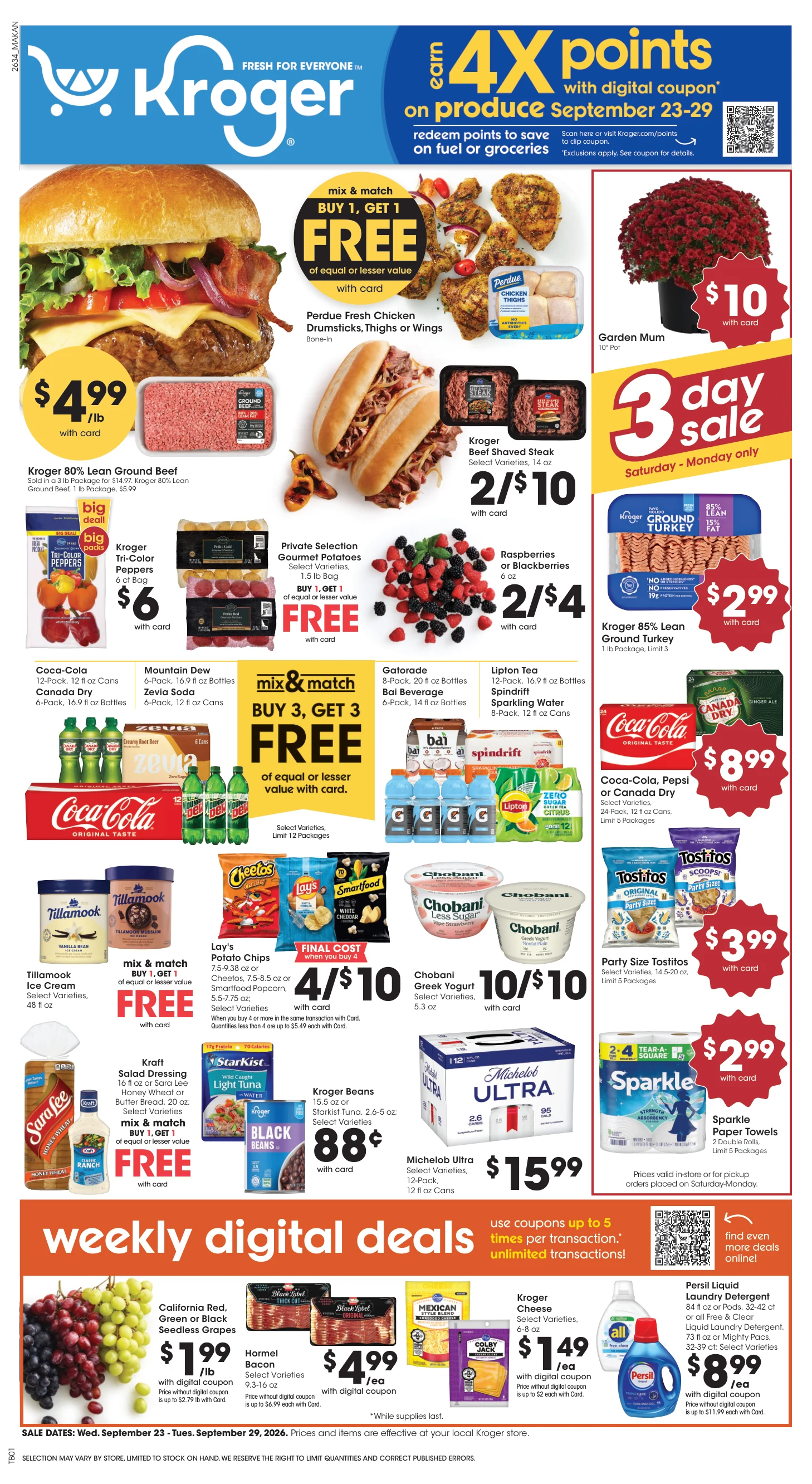 Kroger Mid-Atlantic Weekly Ad - Page 1