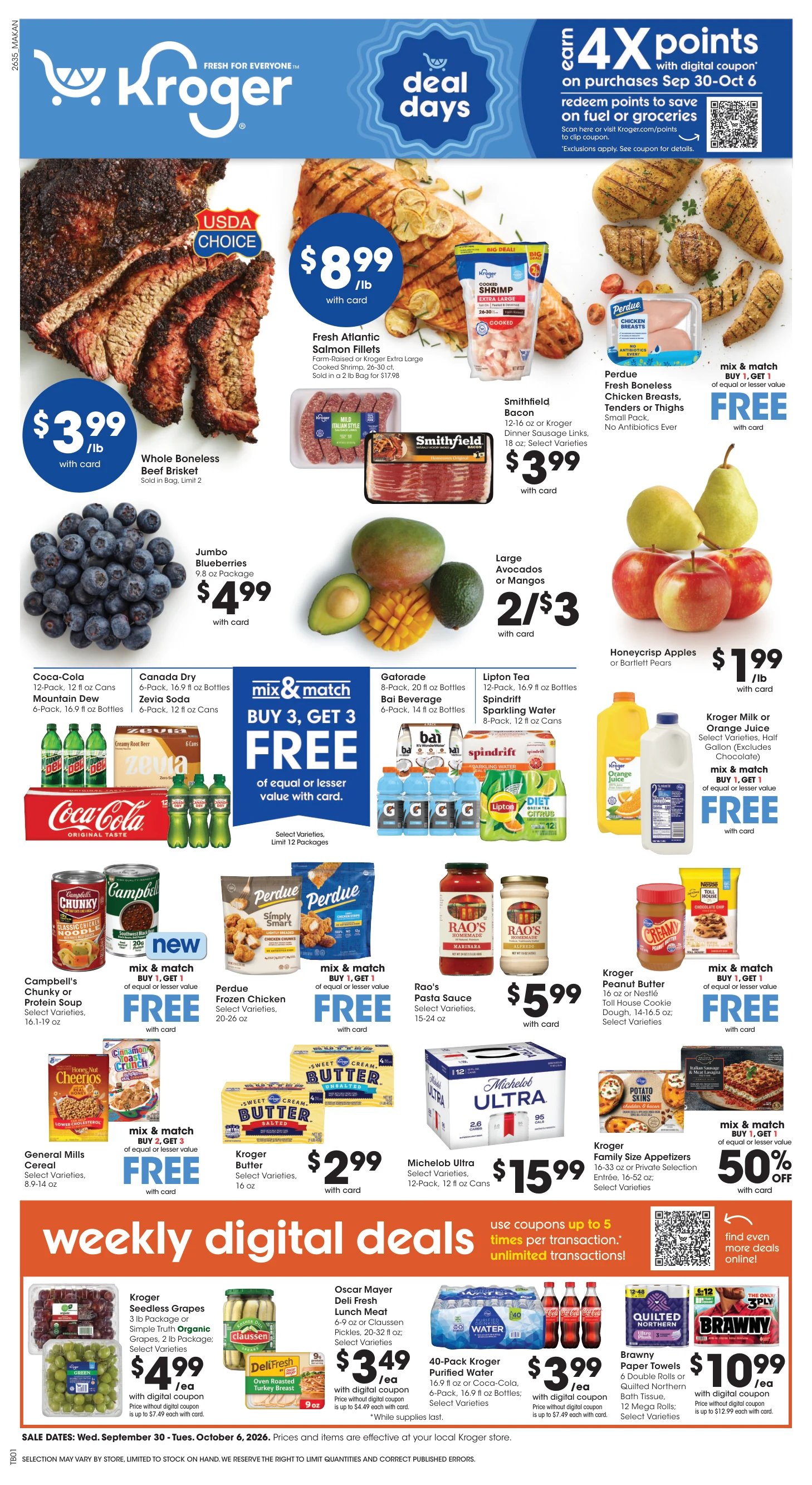 Kroger Mid-Atlantic Weekly Ad - Page 1