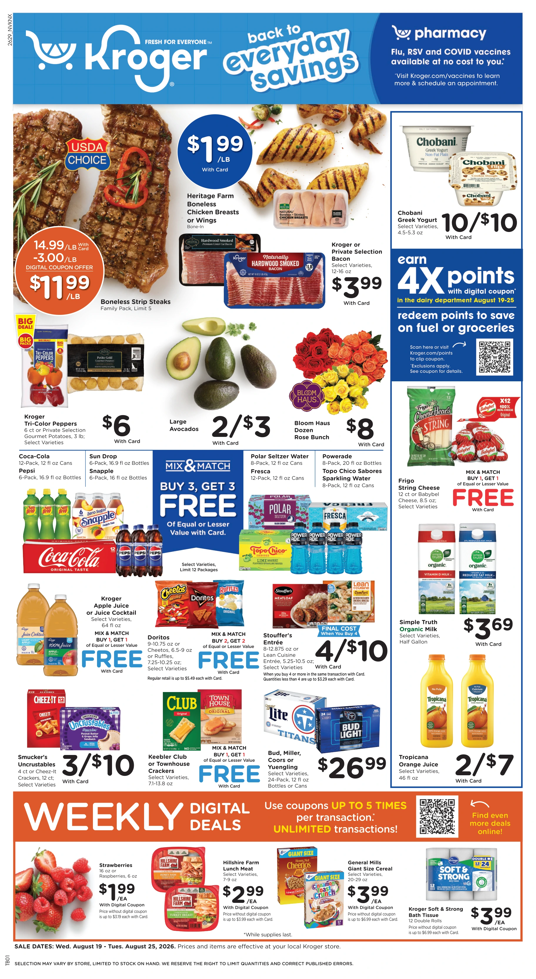 Kroger Nashville Weekly Ad - Page 1