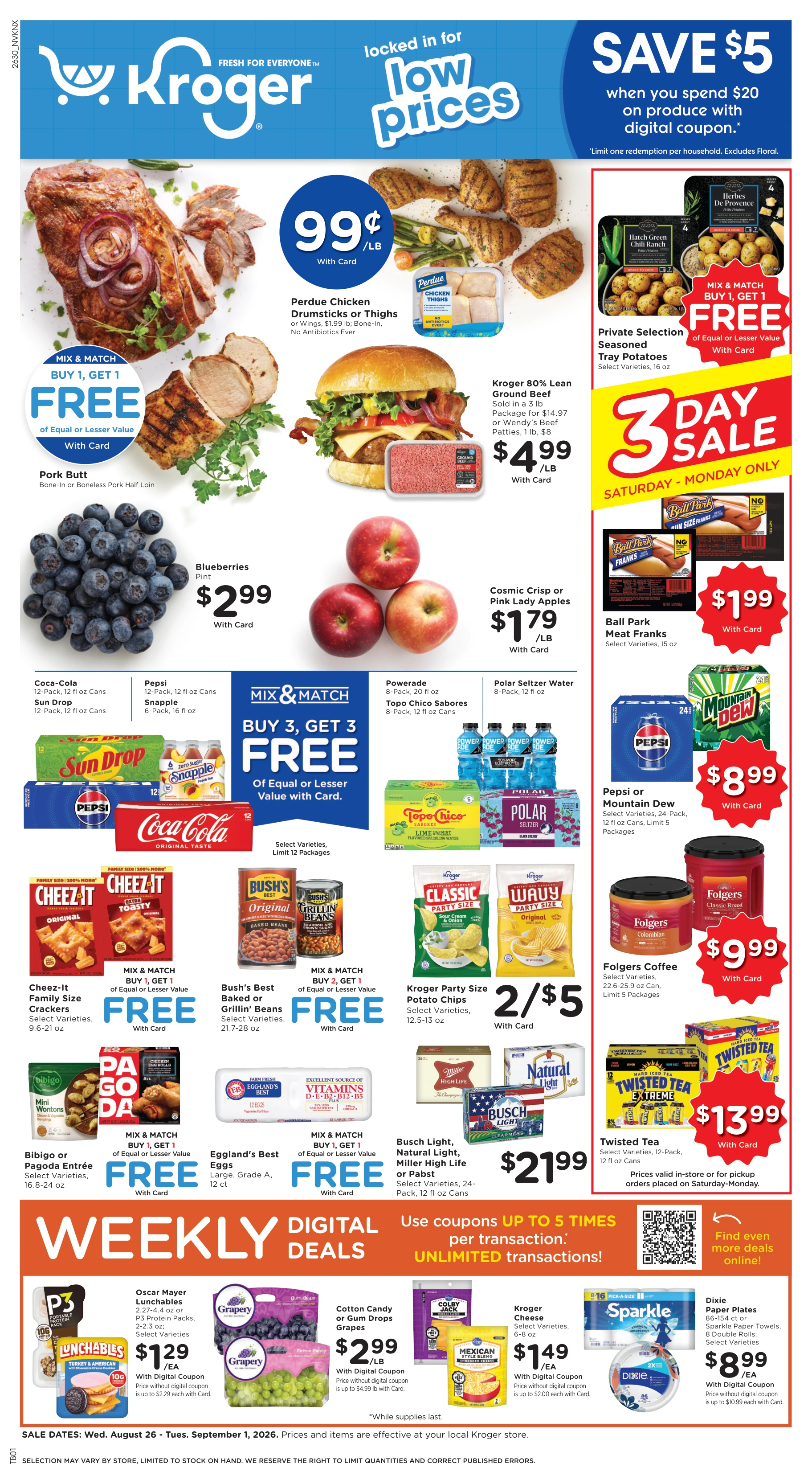 Kroger Nashville Weekly Ad - Page 1