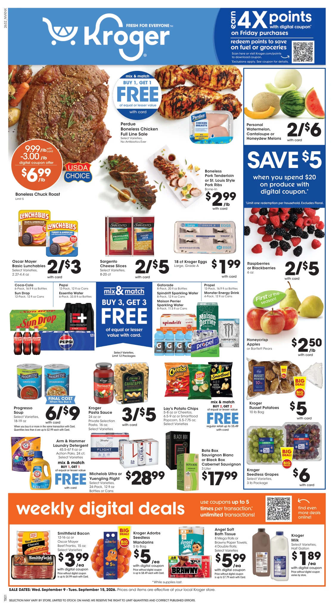 Kroger Nashville Weekly Ad - Page 1