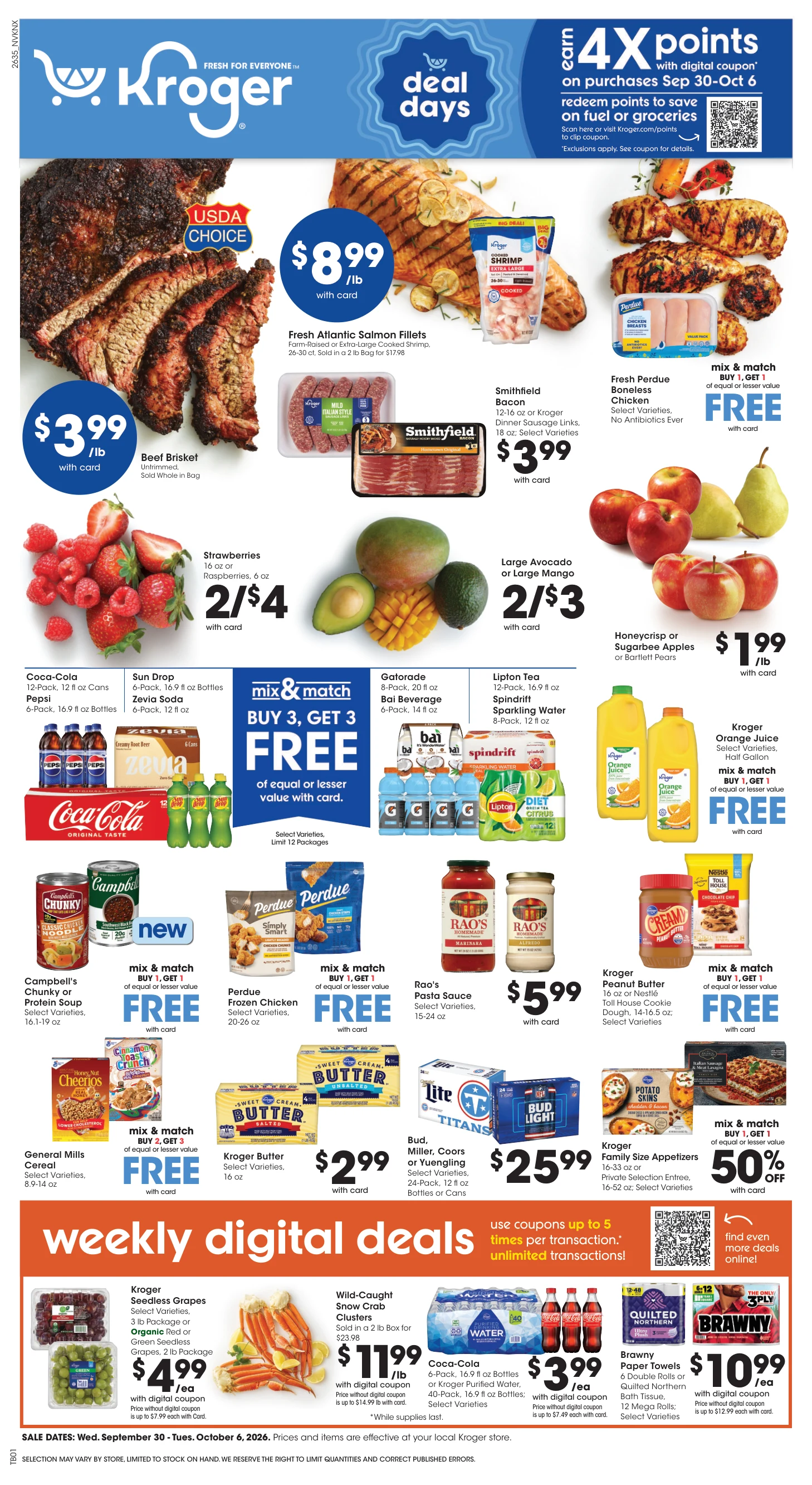 Kroger Nashville Weekly Ad - Page 1
