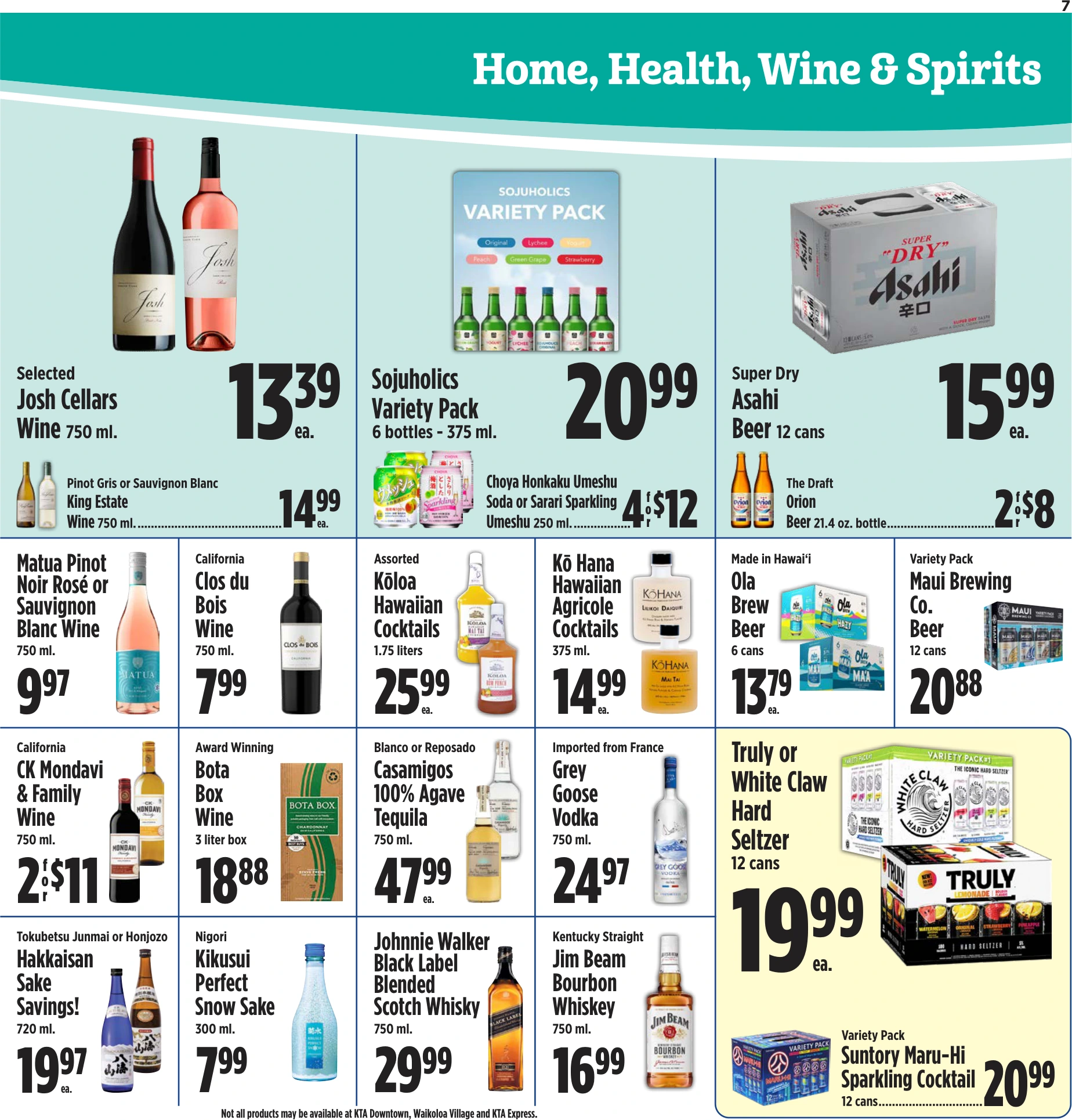 KTA Superstores Weekly Ad - Page 7