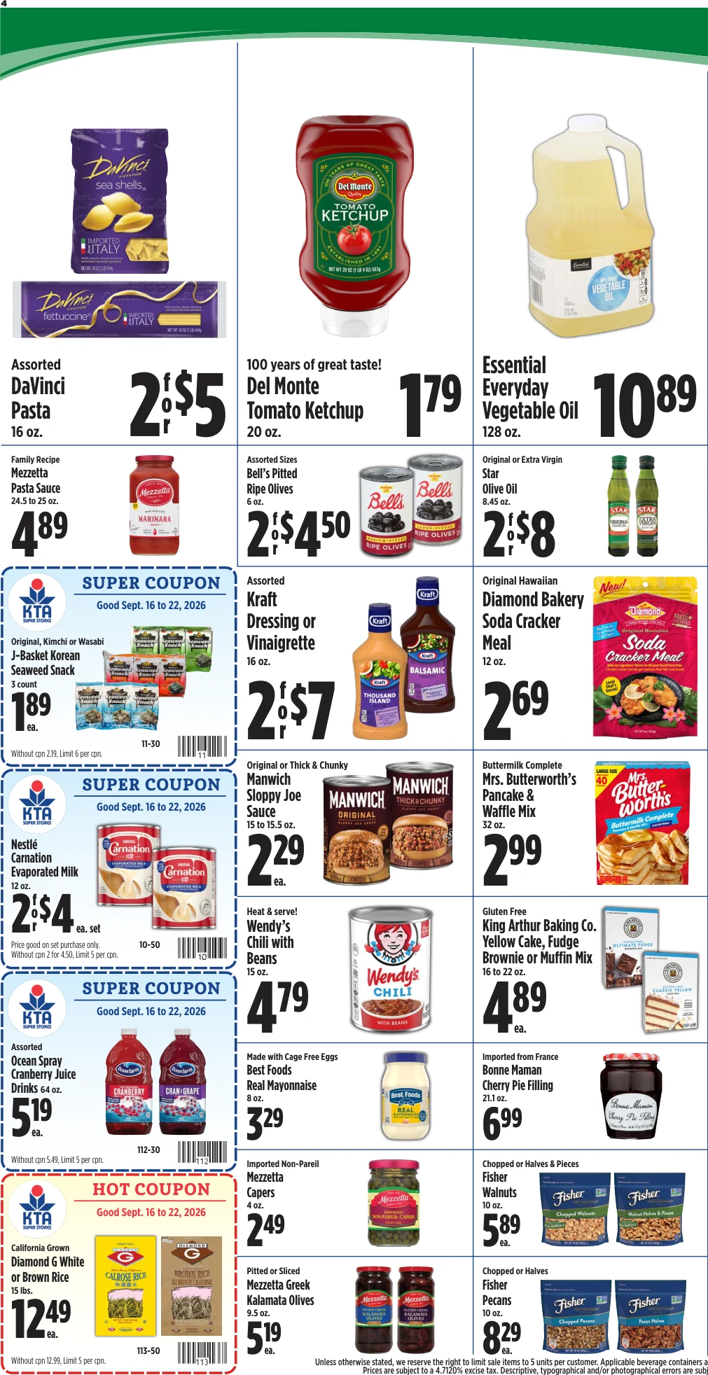 KTA Superstores Weekly Ad - Page 4