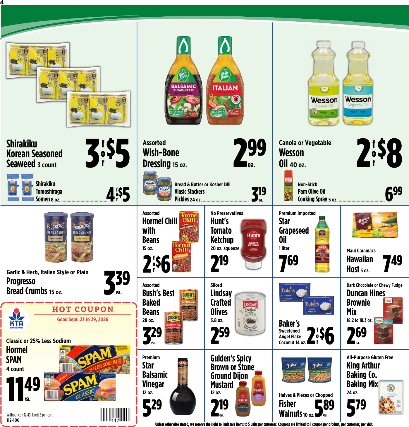 KTA Superstores Weekly Ad - Page 4