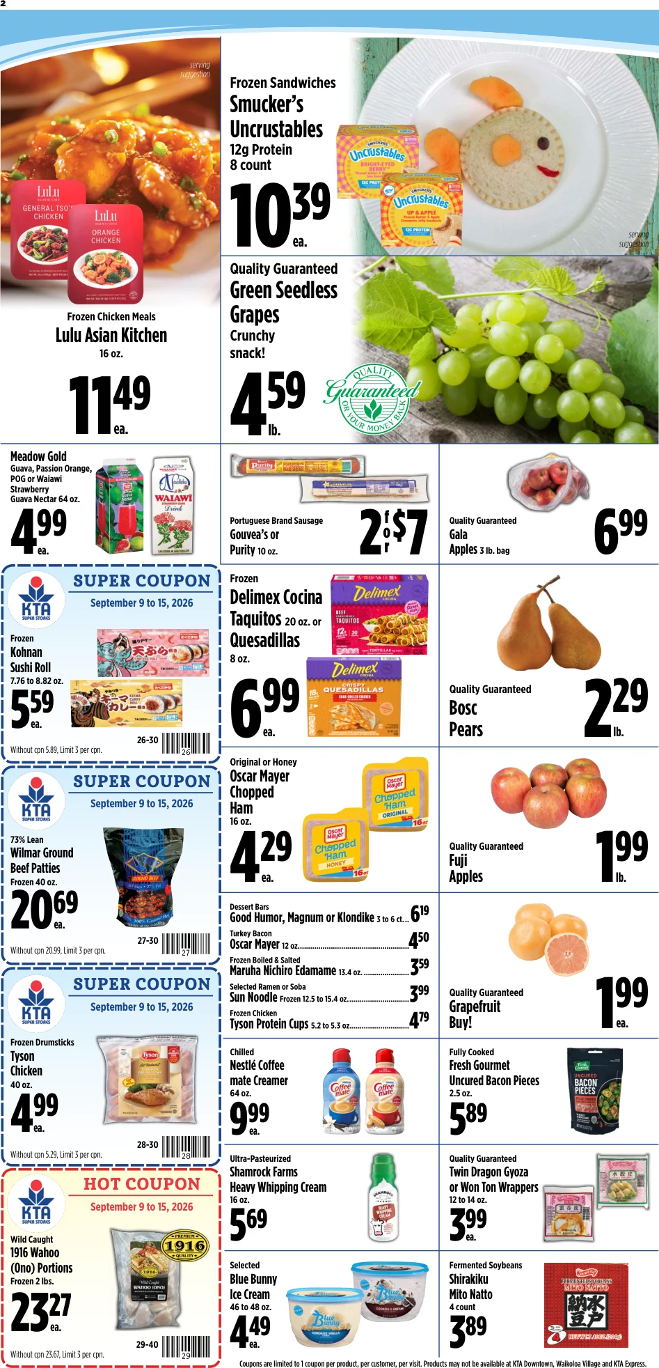 KTA Superstores Weekly Ad - Page 2