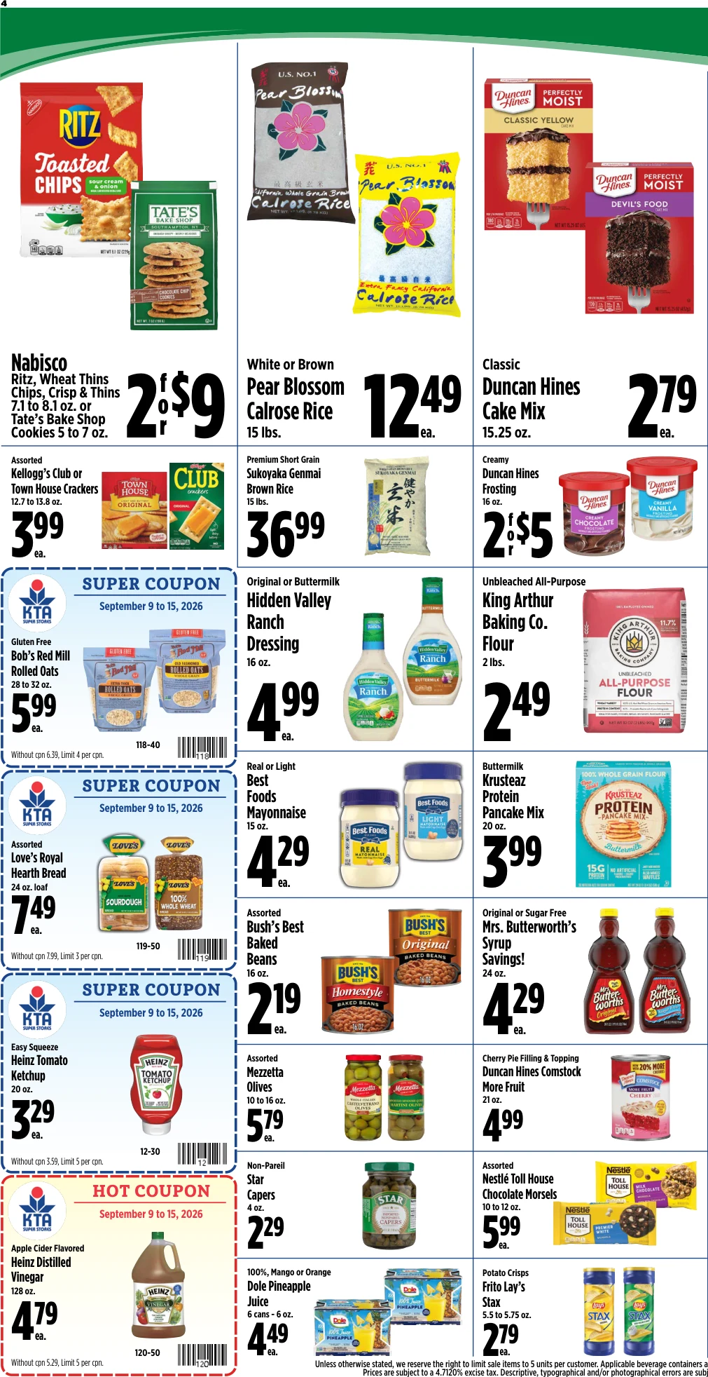 KTA Superstores Weekly Ad - Page 4