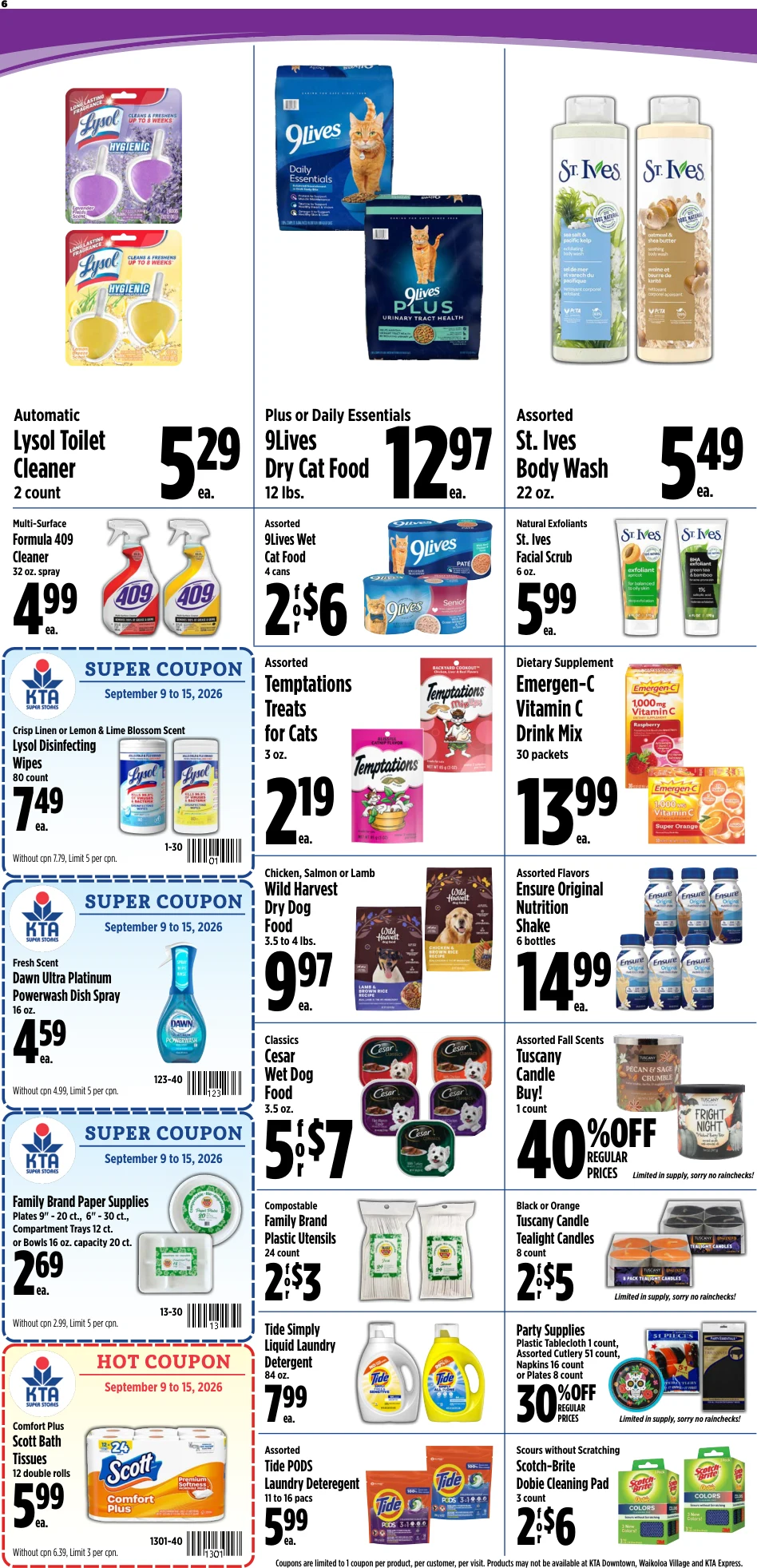 KTA Superstores Weekly Ad - Page 6