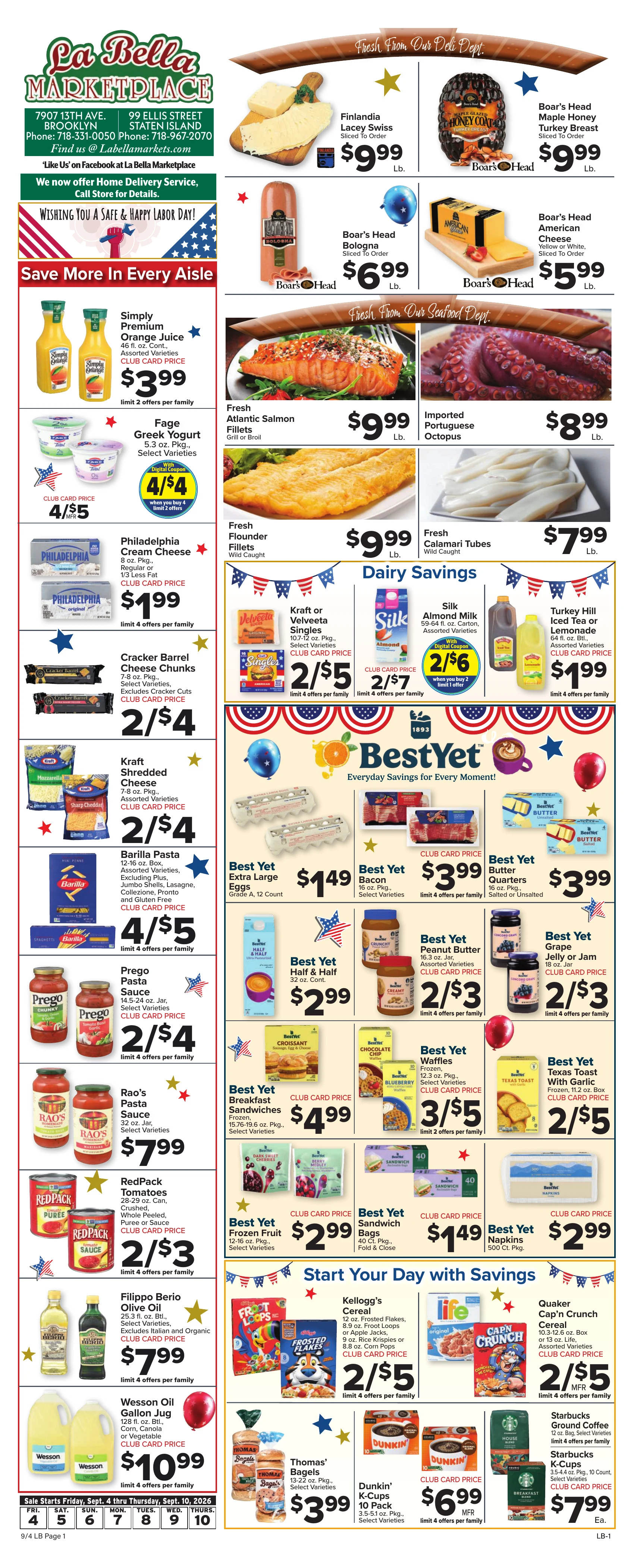 La Bella Marketplace Weekly Ad - Page 3