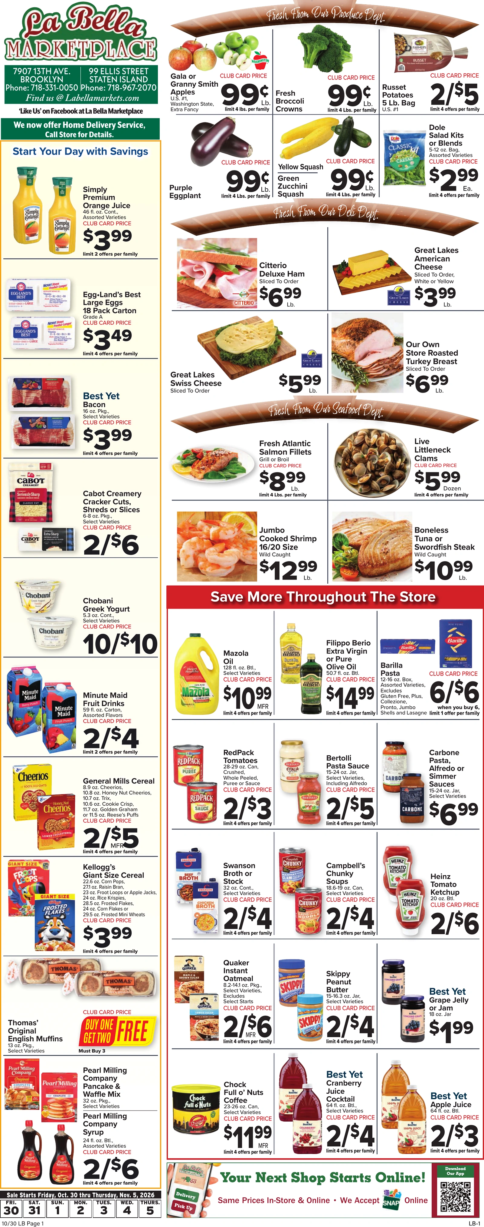 La Bella Marketplace Weekly Ad - Page 3