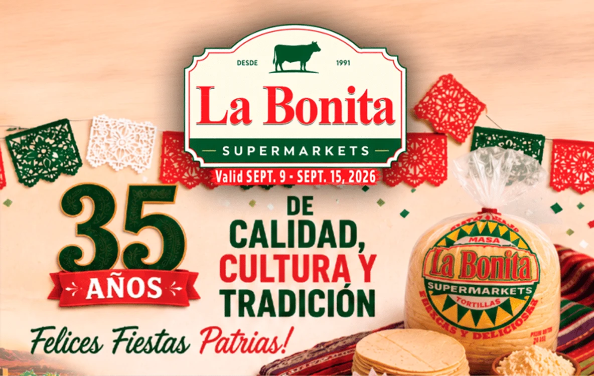 La Bonita Supermarkets Weekly Ad - Page 56