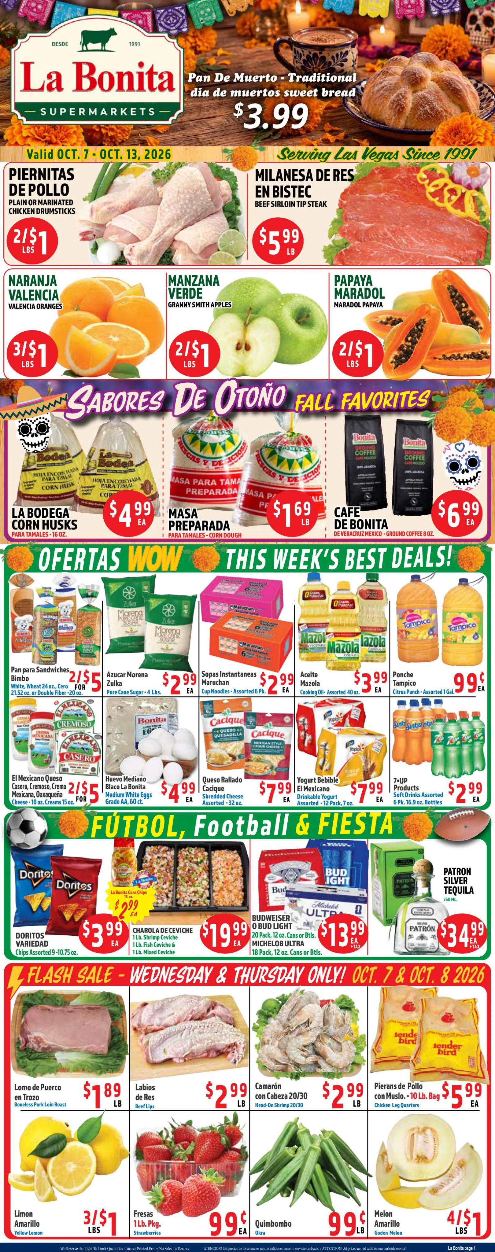 La Bonita Supermarkets La Bonita Supermarkets - Page 1