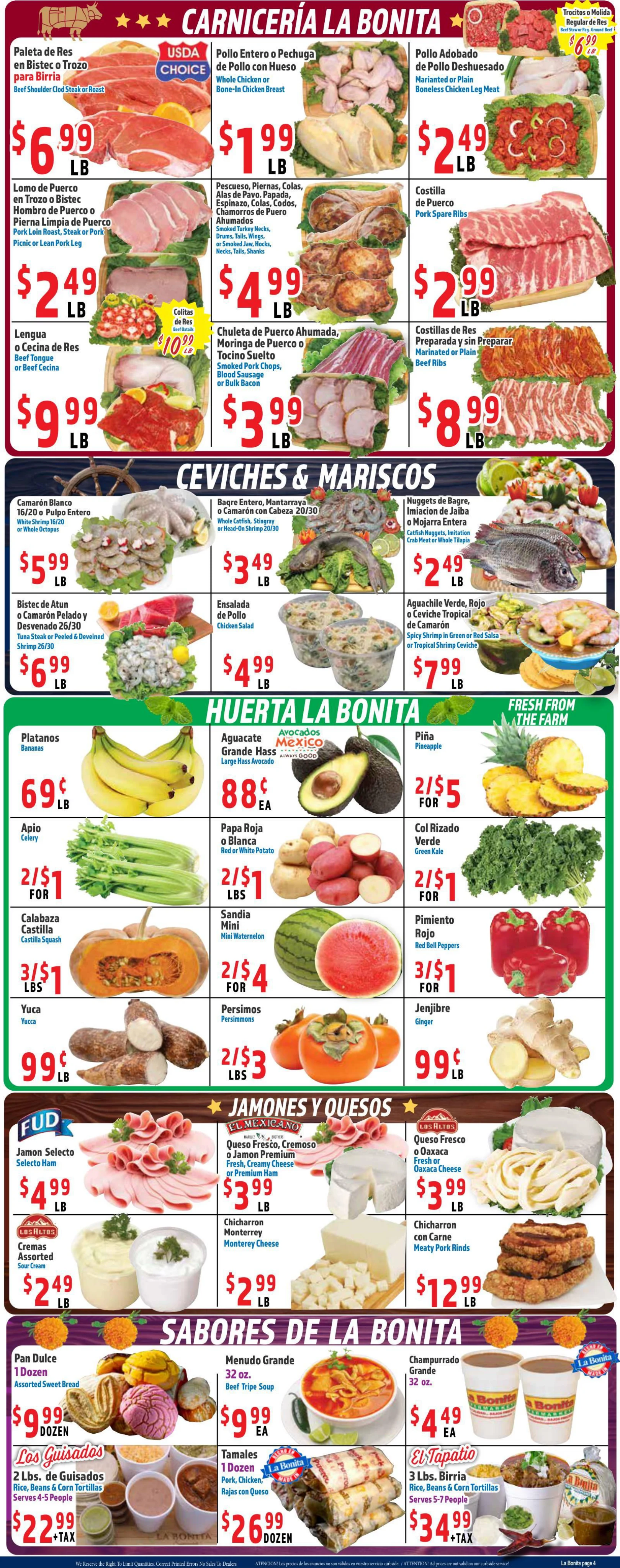 La Bonita Supermarkets La Bonita Supermarkets - Page 4