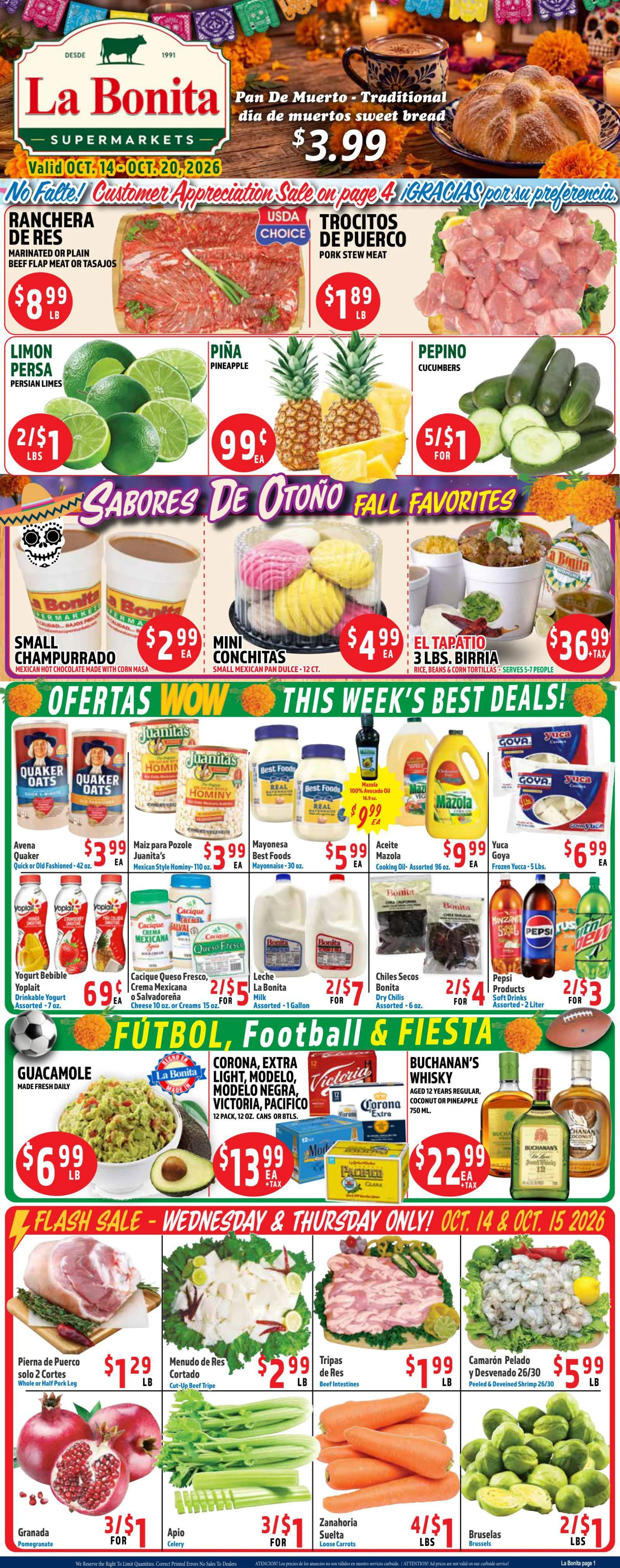 La Bonita Supermarkets La Bonita Supermarkets - Page 1