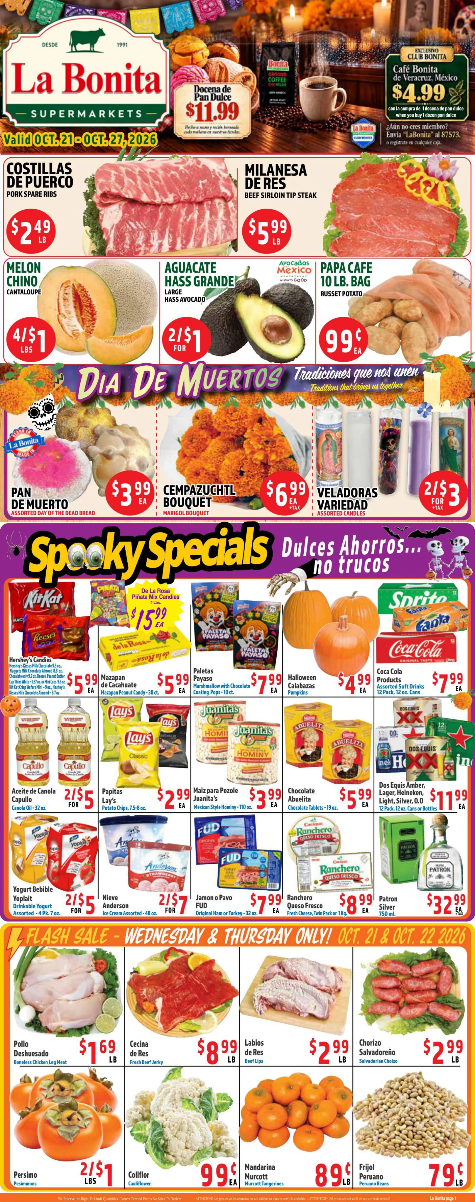 La Bonita Supermarkets La Bonita Supermarkets - Page 1
