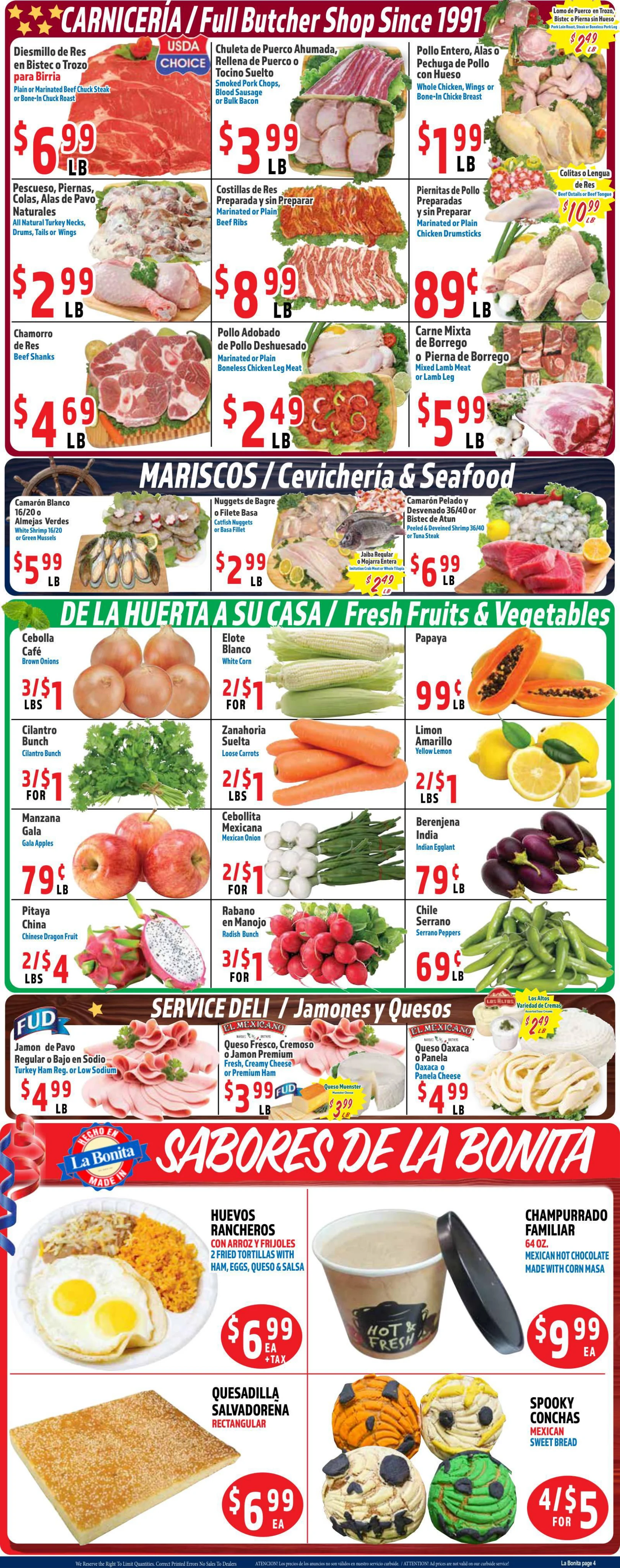La Bonita Supermarkets La Bonita Supermarkets - Page 4