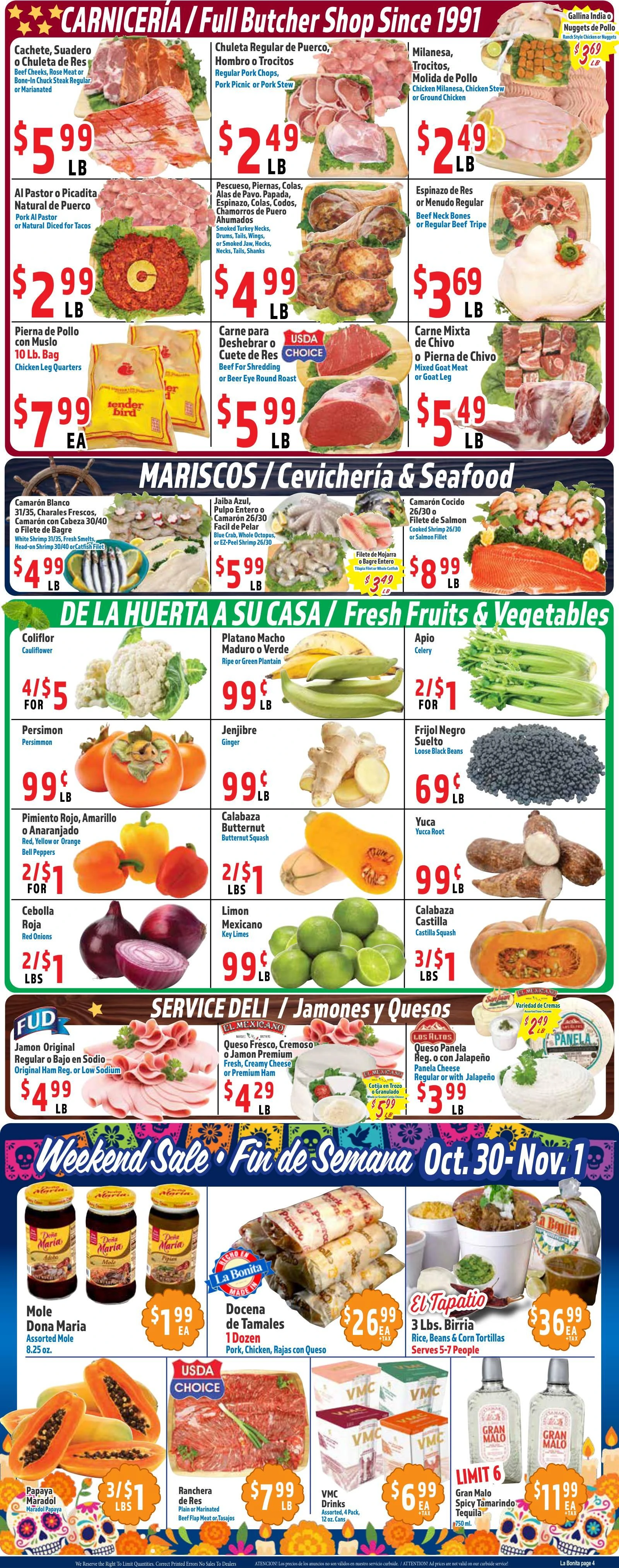 La Bonita Supermarkets La Bonita Supermarkets - Page 4