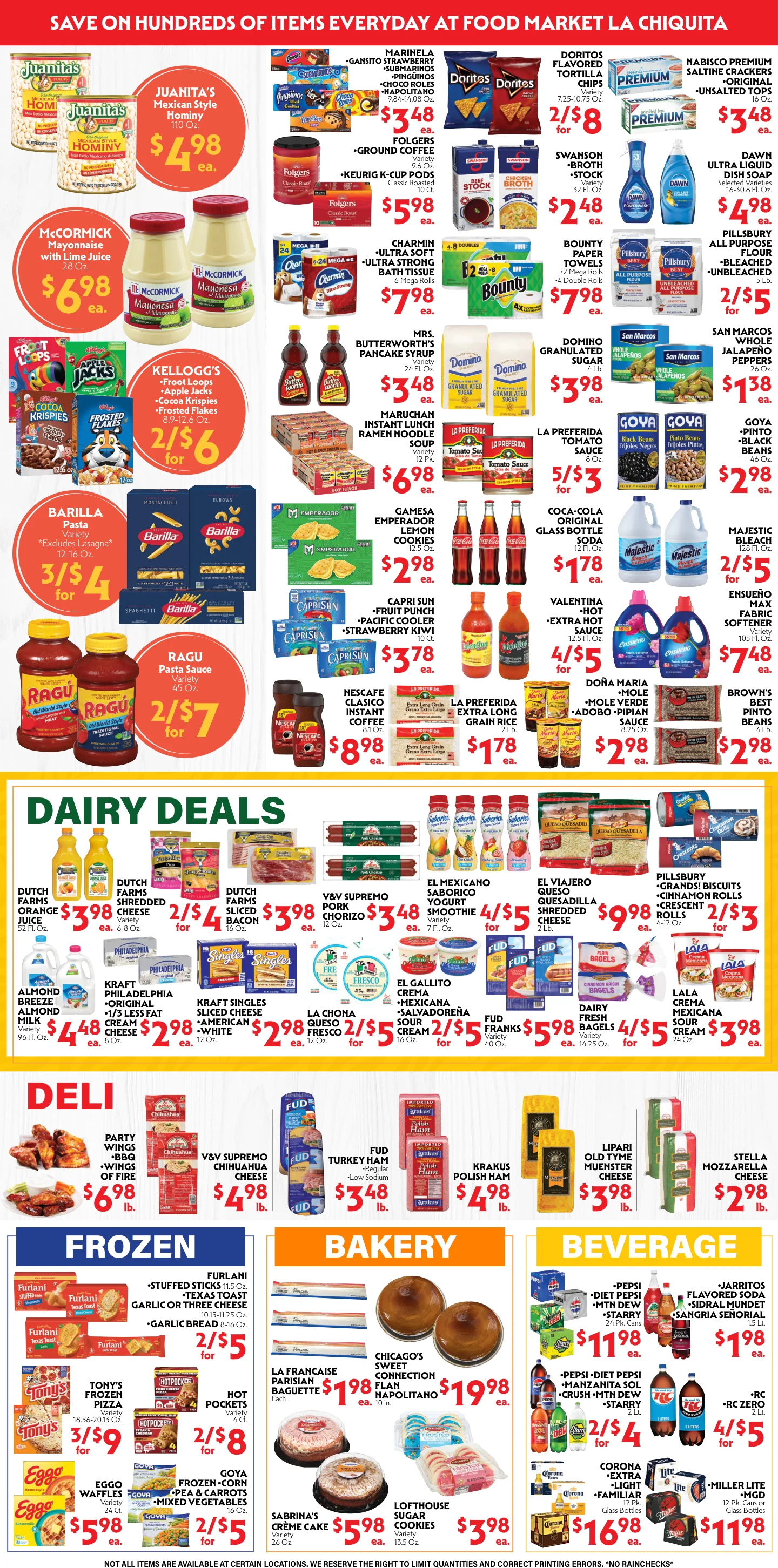 La Chiquita Food Market Weekly Specials - Page 2
