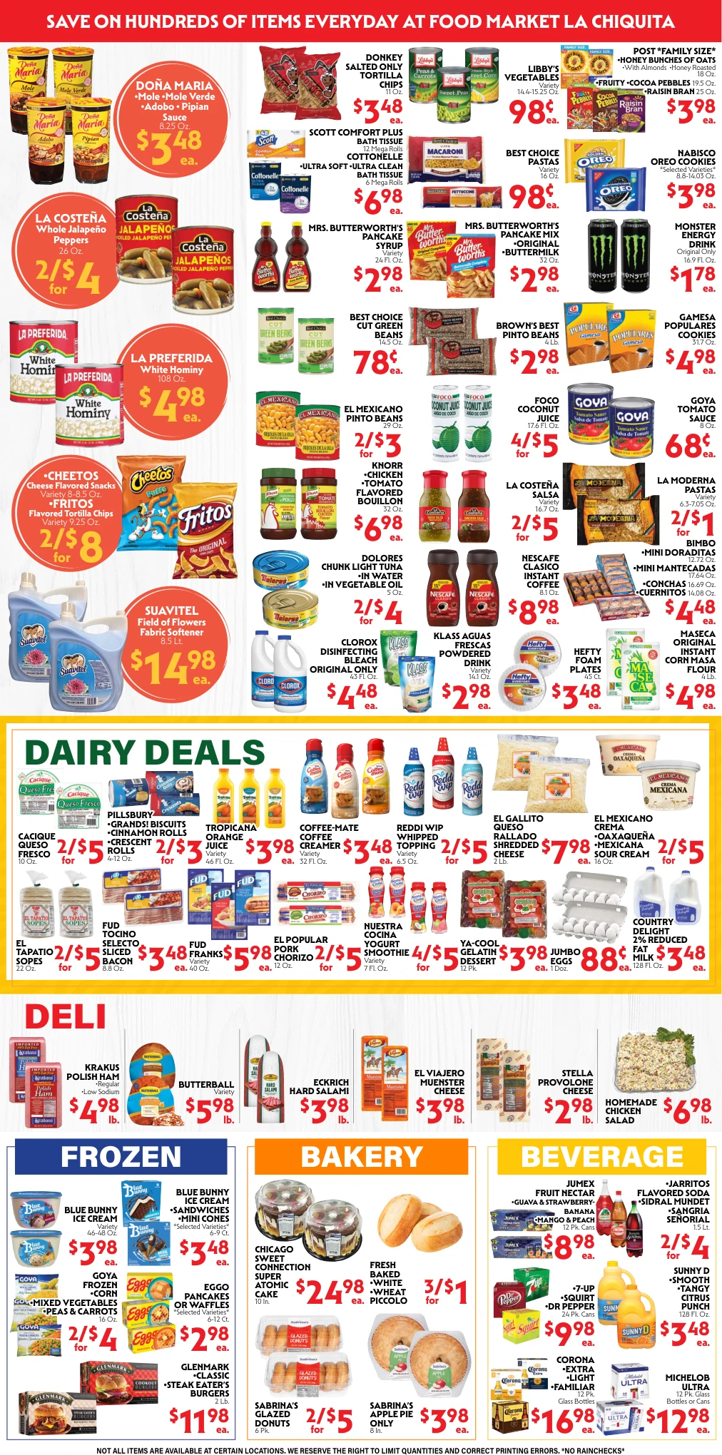 La Chiquita Food Market Weekly Specials - Page 2